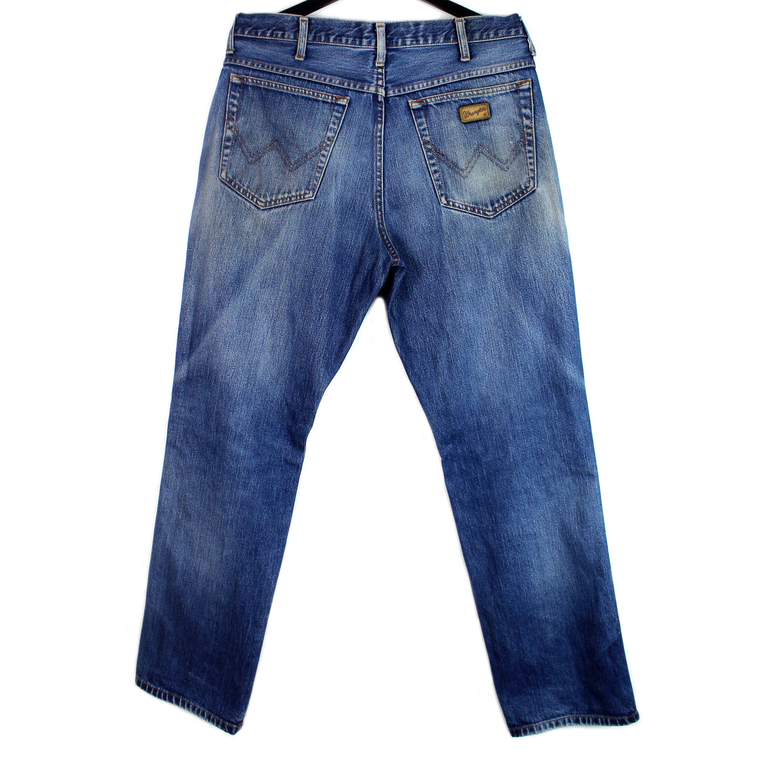 Wrangler Vintage WRANGLER Texas washed denim jeans W34 L30 Size 34" / US 12 / IT 48 - 6 Thumbnail