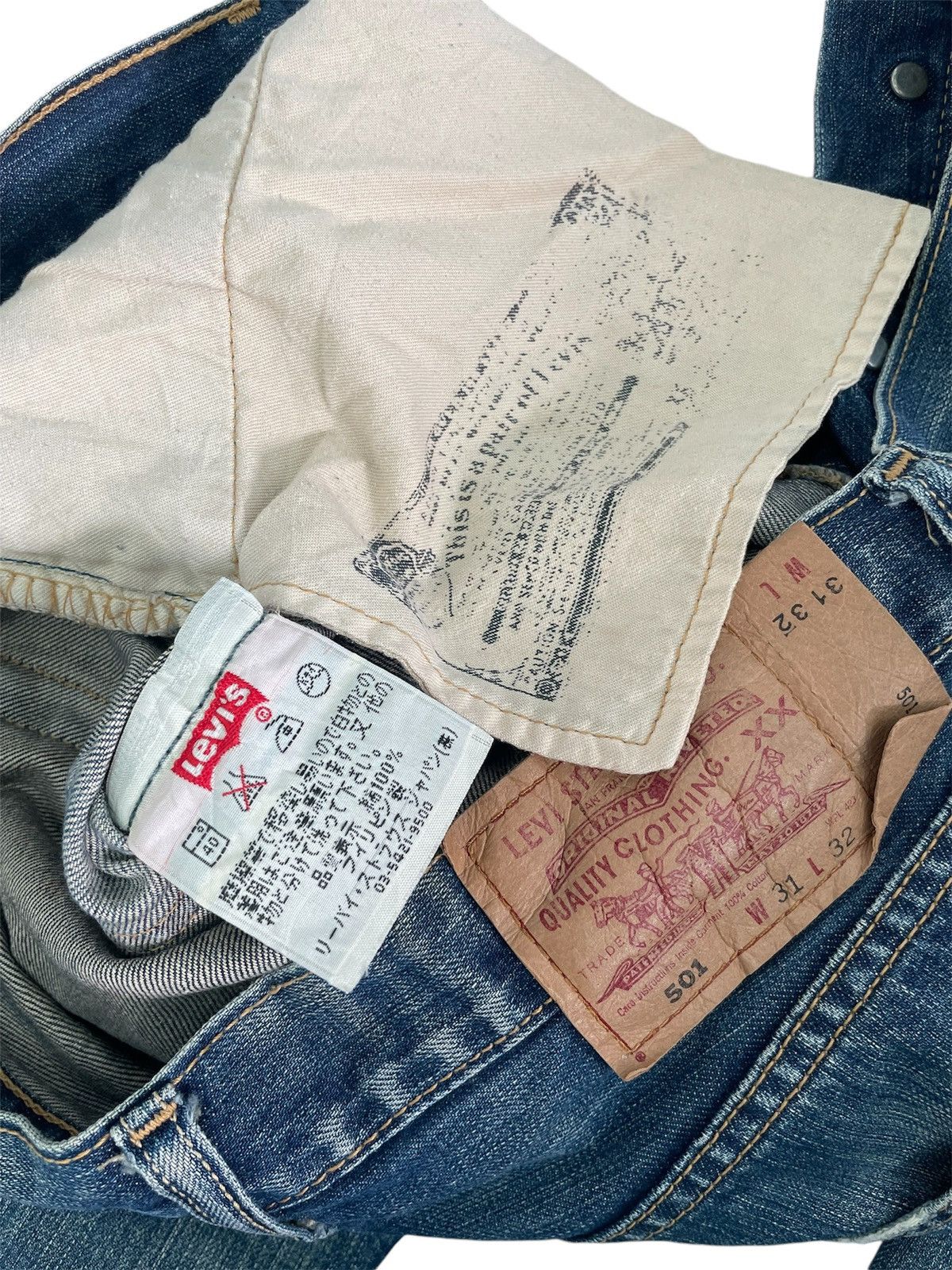 Levi's × Vintage Vintage Levis 501 Jeans Size US 31 - 5 Thumbnail