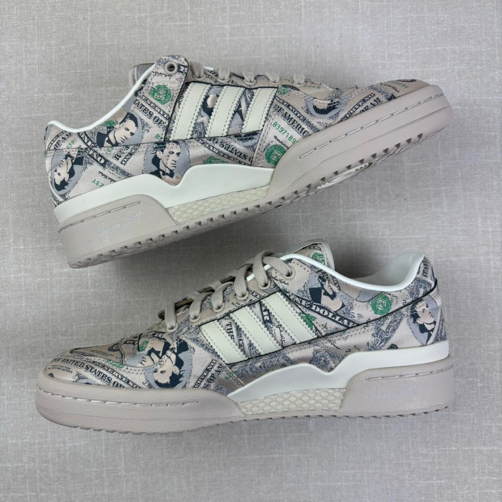 Adidas 💸 adidas Forum Wings 1.0 Low "Jeremy Scott Money" 7W Size US 7 / IT 37 - 4 Thumbnail