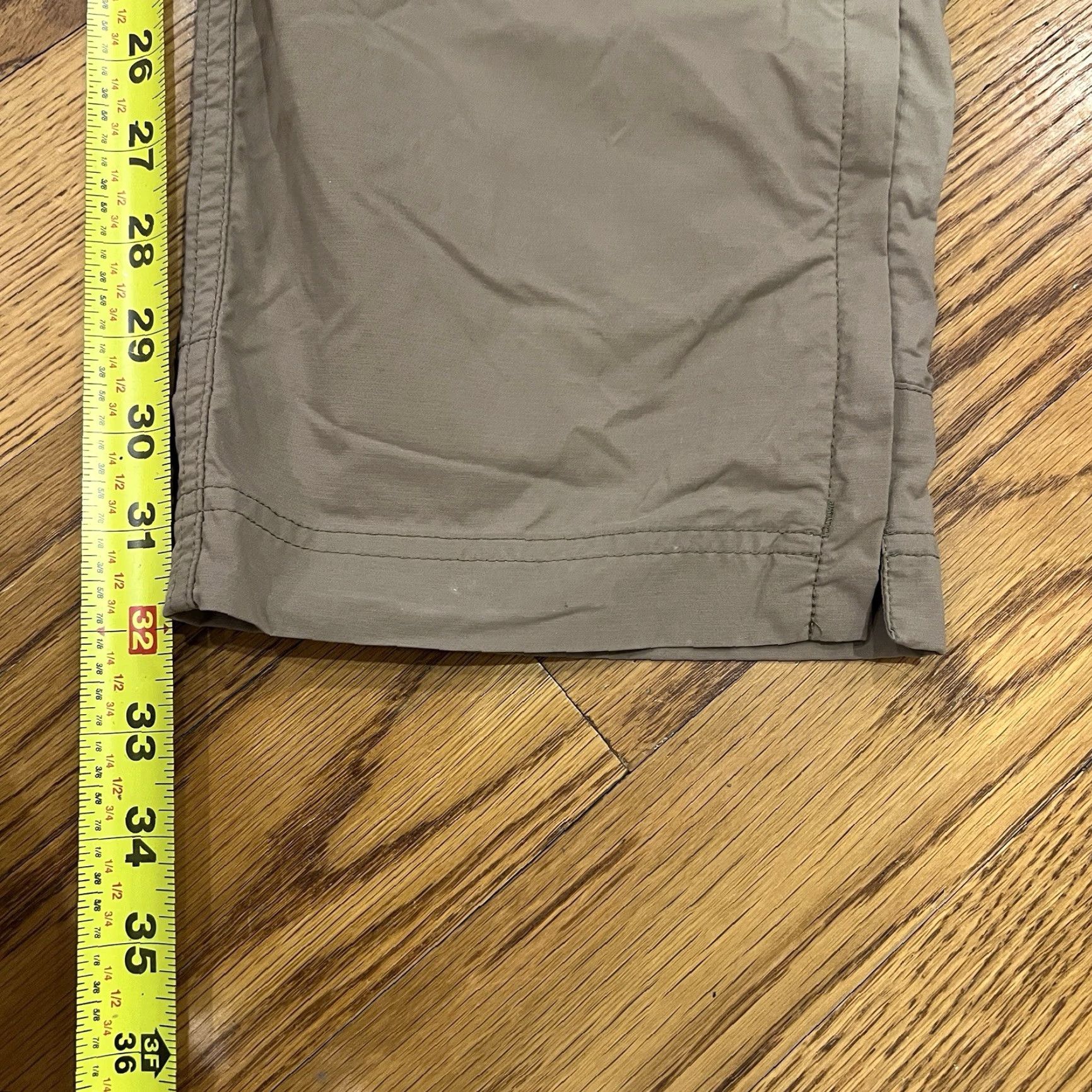 Marmot Marmot Arch Rock Pants Mens 36x32 Tan Nylon Cargo Hiking Outdoor Performance Size US 36 / EU 52 - 5 Thumbnail