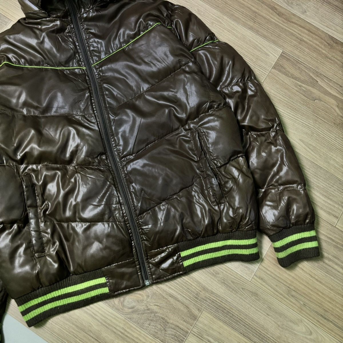 Hysteric Glamour × If Six Was Nine × Le Grande Bleu (L.G.B.) Work zapatear fur jacket down puffer ifsixwasnine lgb style Size US L / EU 52-54 / 3 - 7 Thumbnail
