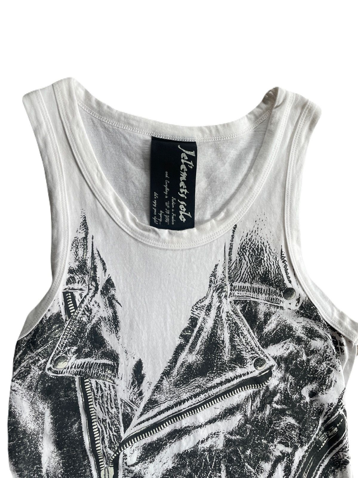 If Six Was Nine 2000s Japanese archive Vkei Slim-Fit Jacket Graphic Tank Y2K Size US XS / EU 42 / 0 - 5 Thumbnail
