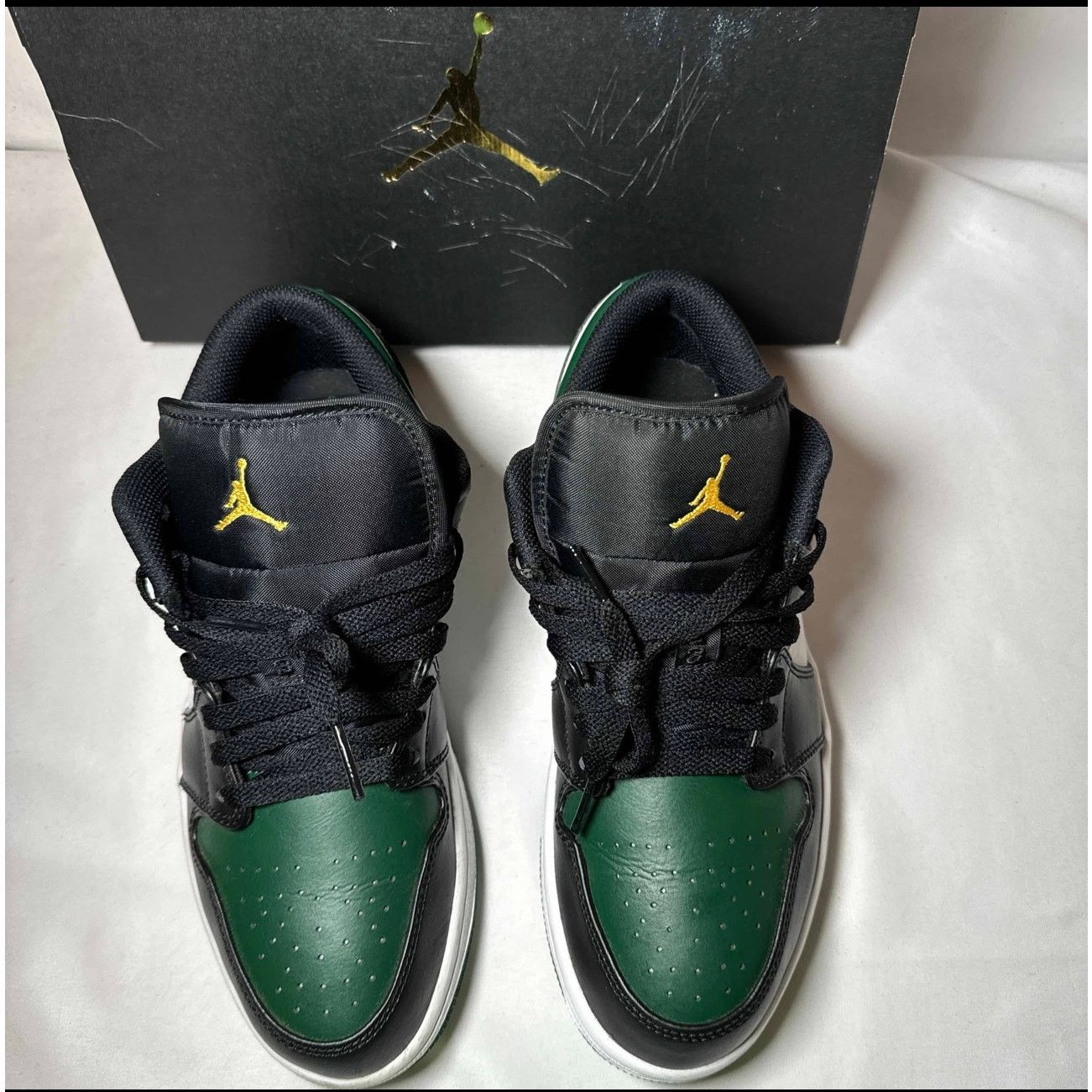 Jordan Brand × Nike Size 8 - Nike Air Jordan 1 Low Green Toe Men's Shoes Size US 8 / EU 41 - 4 Thumbnail