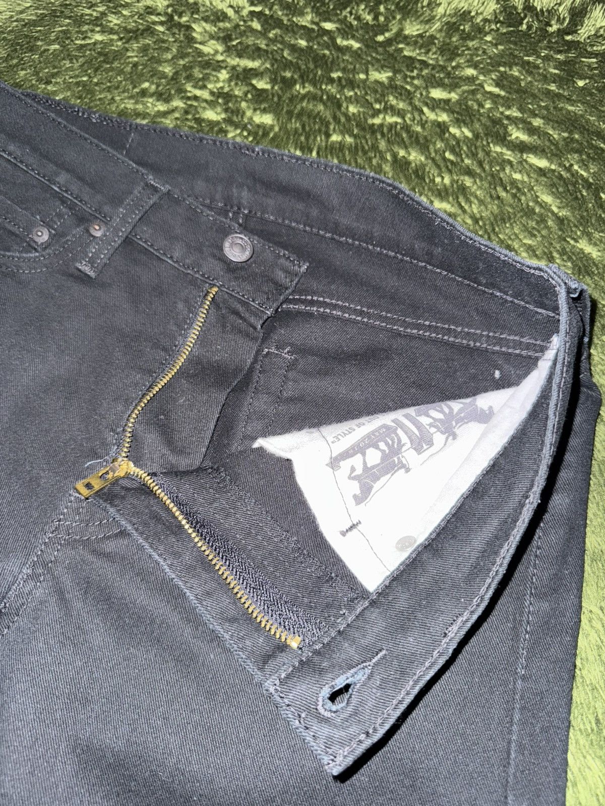 Levi's [W29/L32] Levis 510 washed cotton pants black Size US 29 - 3 Thumbnail