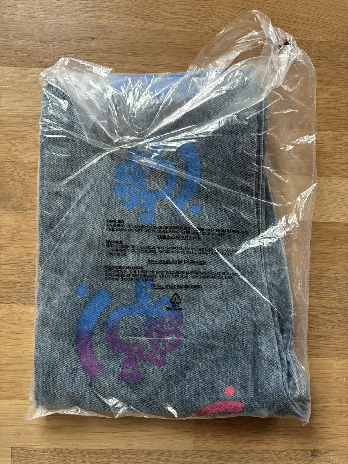 DENIM TEARS Denim Tears Bstroy Tears Lightwash Blue/Pink Jeans 36x34 Size US 36 / EU 52 - 4 Thumbnail