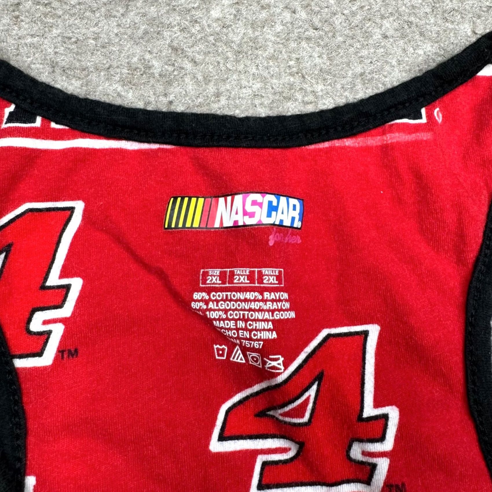 NASCAR Nascar x Kevin Harvick Racing Graphic Tank Top Shirt Women's Size XXL Vintage Size XXL / US 16-18 / IT 52-54 - 4 Thumbnail