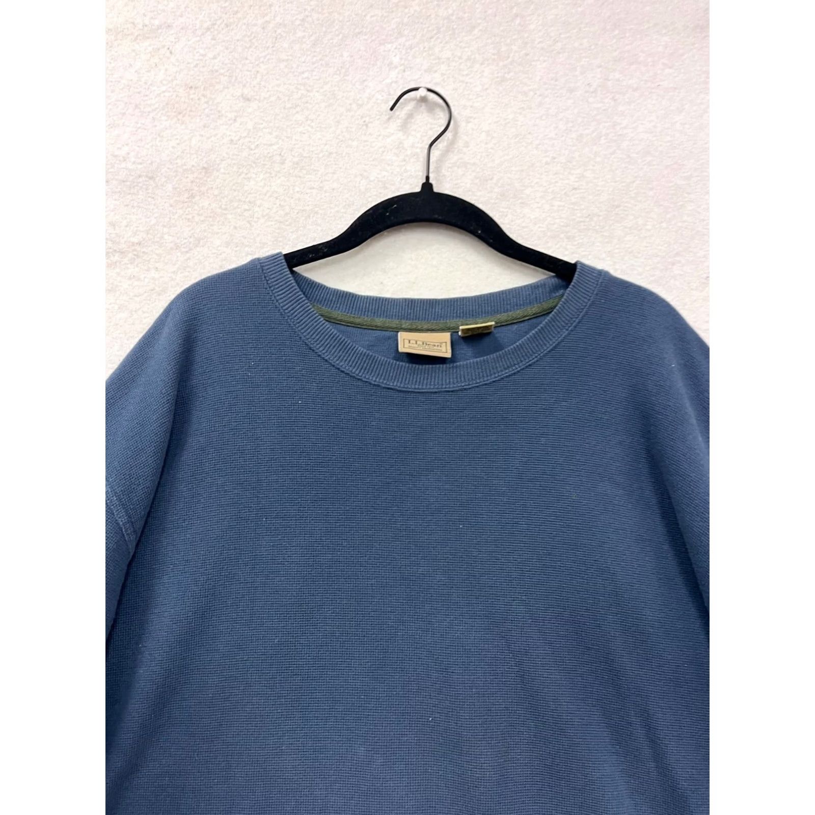 Vintage L.L.Bean Sweatshirt 2XL Blue Cotton Pullover Crewneck Mens Harry? Size US XXL / EU 58 / 5 - 6 Thumbnail