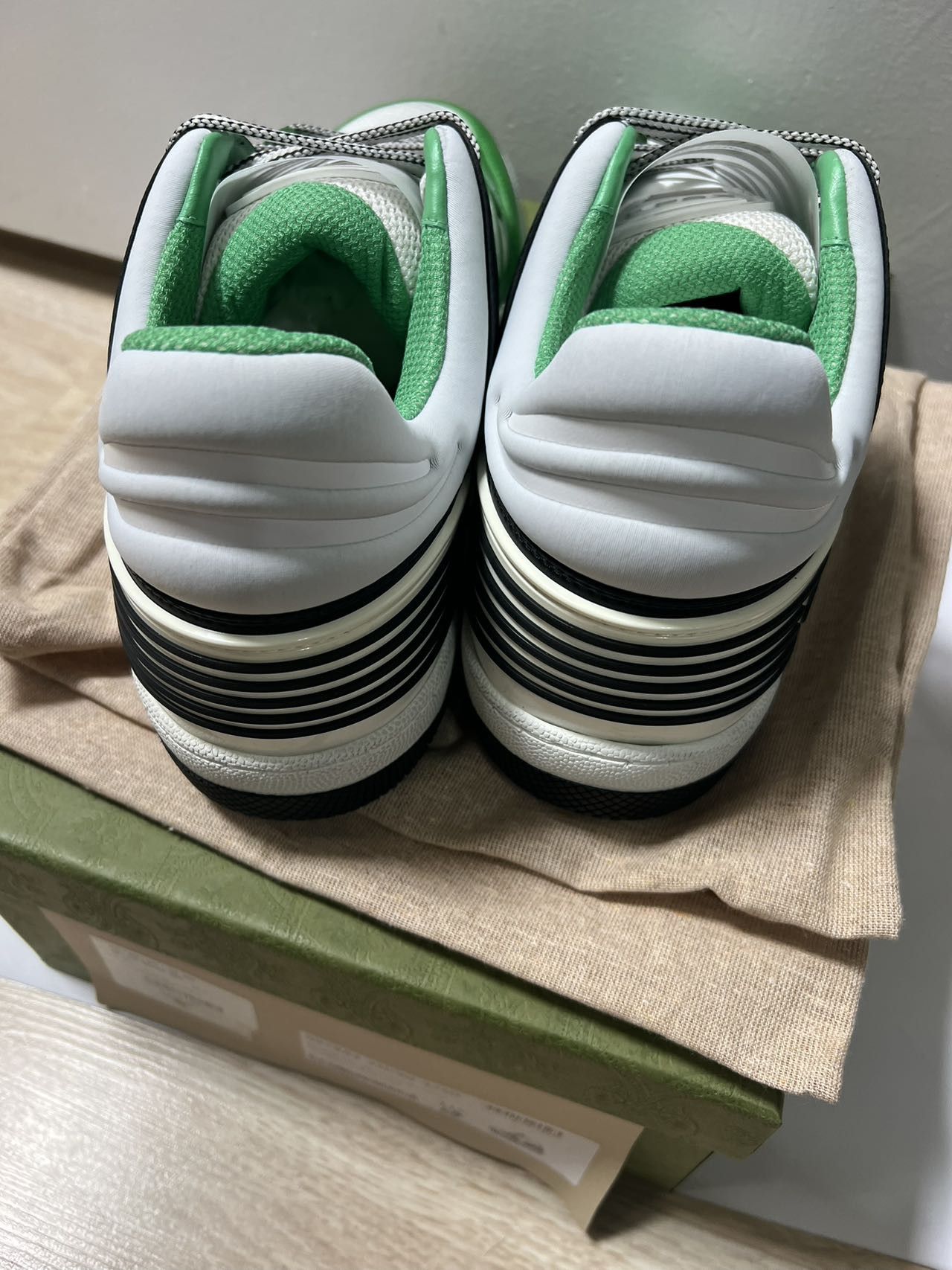 Gucci Gucci Basket 'Green Demetra' 697882-2SH90-3760 Size US 12 / EU 45 - 5 Thumbnail