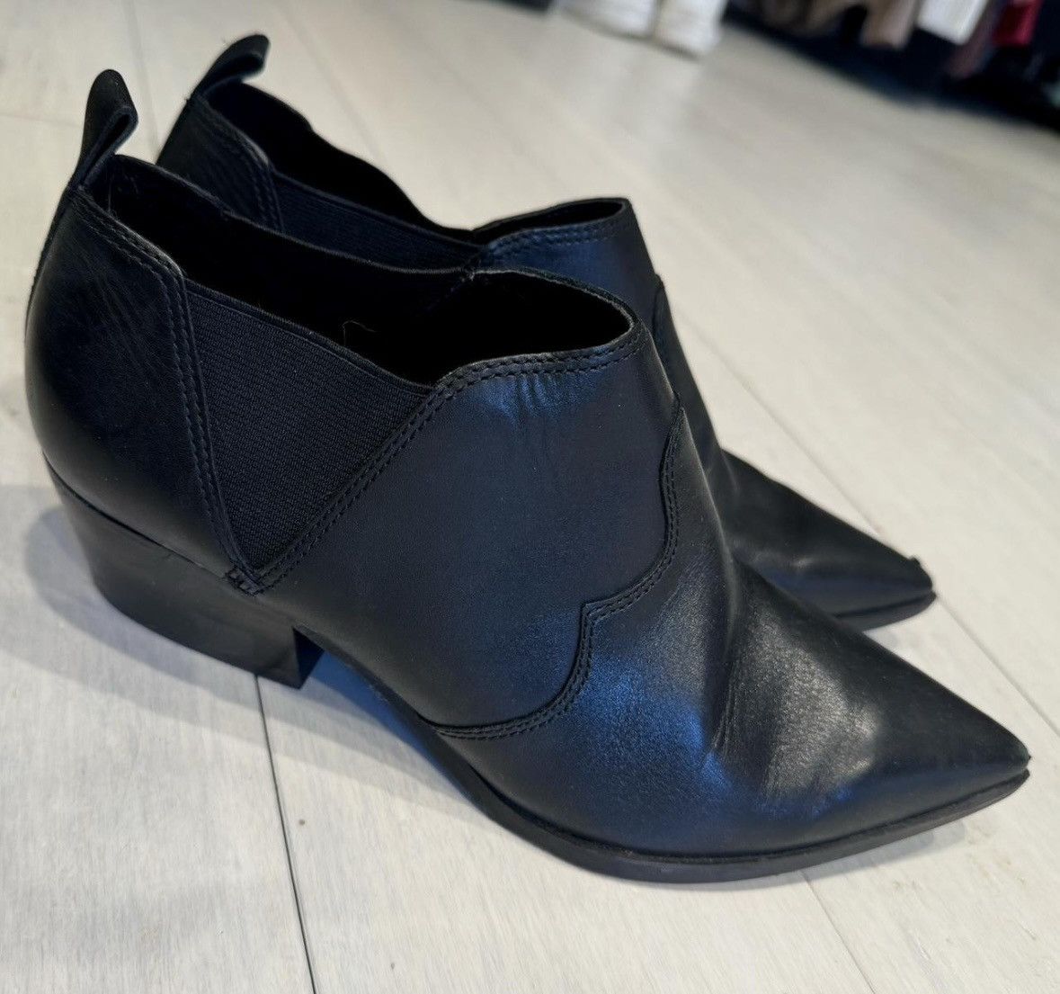 Nine West slip on western boot Size US 7.5 / IT 37.5 - 2 Thumbnail