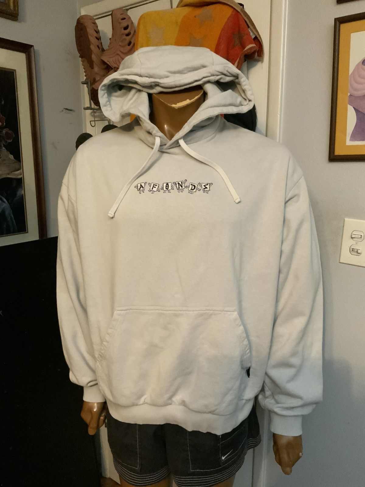 Afends AFENDS THC Organic Cotton Heavyweight Embroidered Hoodie Size US L / EU 52-54 / 3 - 9 Thumbnail