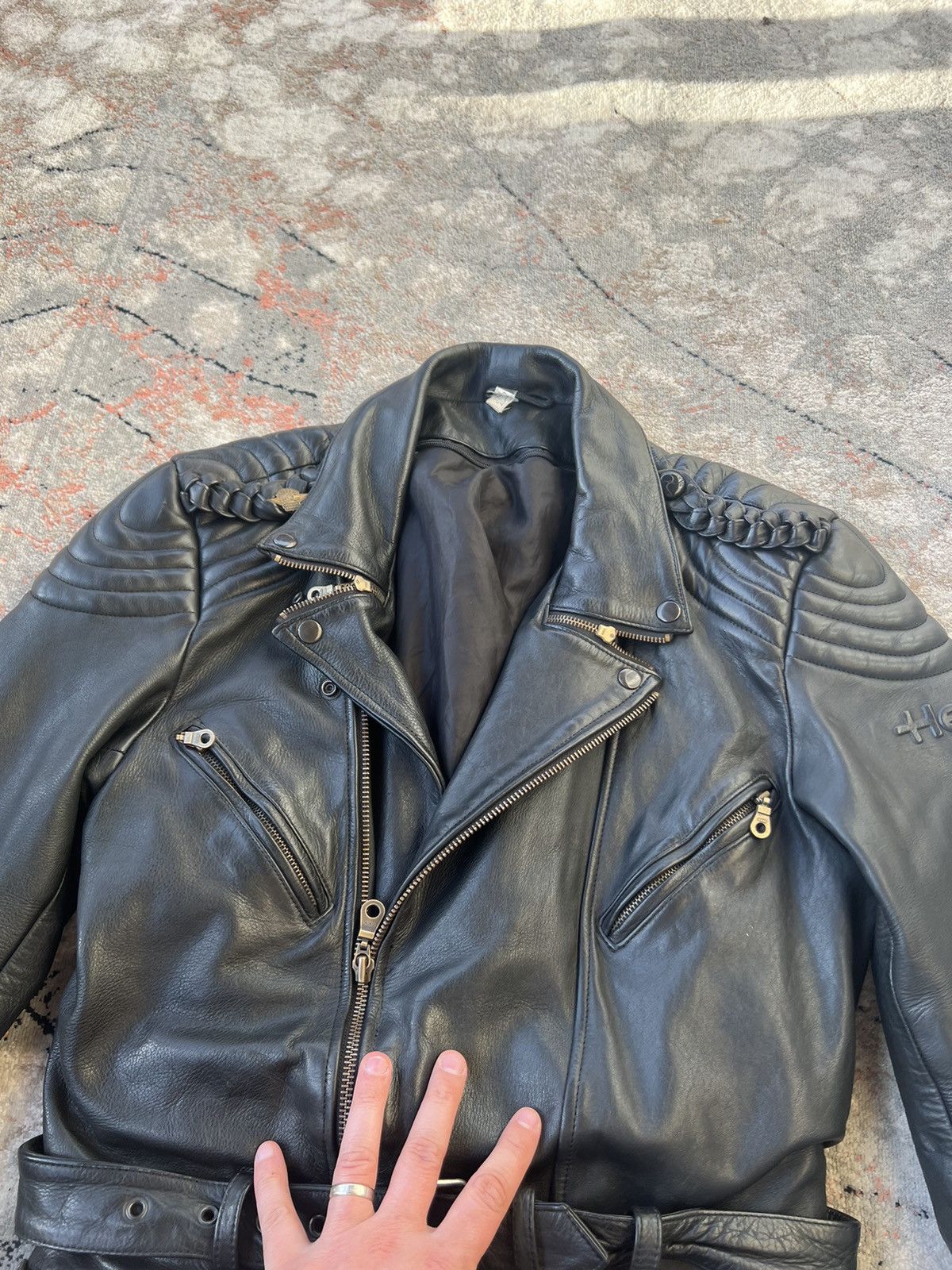 Vintage Heros By Heid 1999 Ladies Of Harley Vintage Moto Jacket Size XL / US 12-14 / IT 48-50 - 4 Thumbnail
