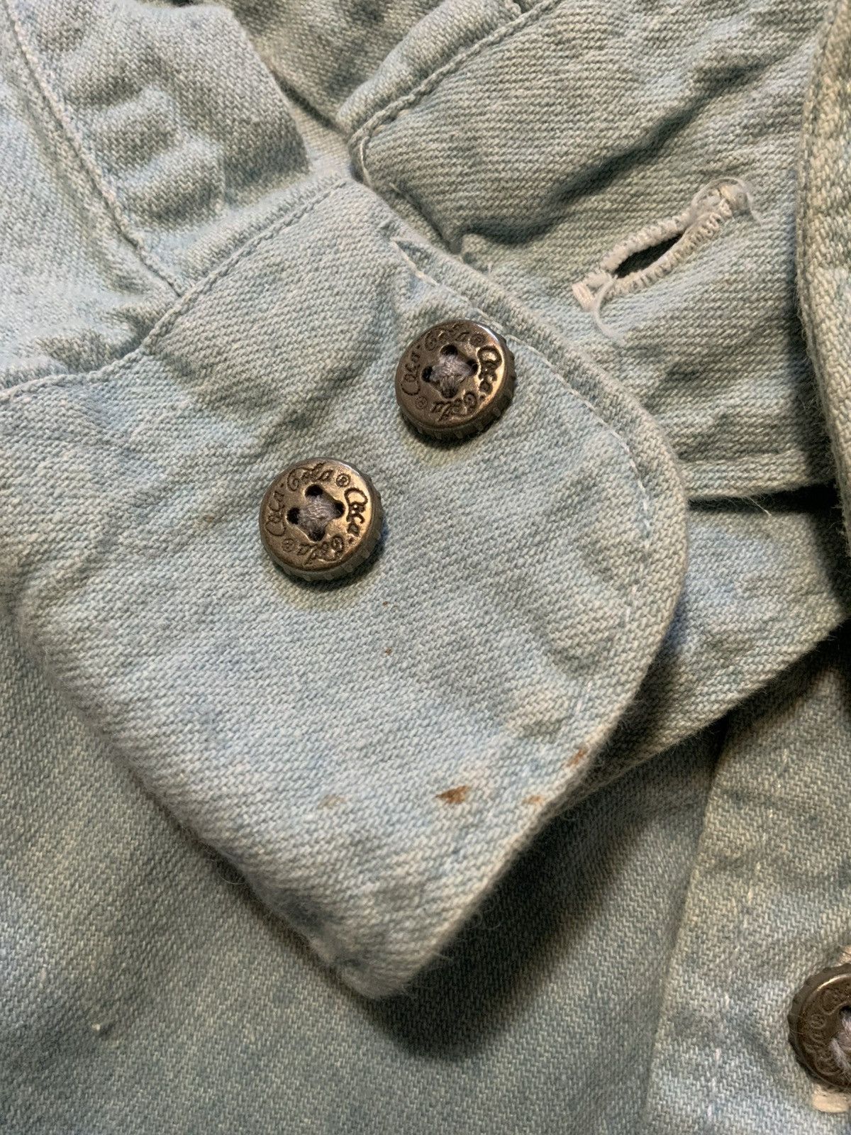 Coca Cola VTG Everything Coca-Cola Coke Bottle Top Denim Jean Shirt Size US L / EU 52-54 / 3 - 6 Thumbnail