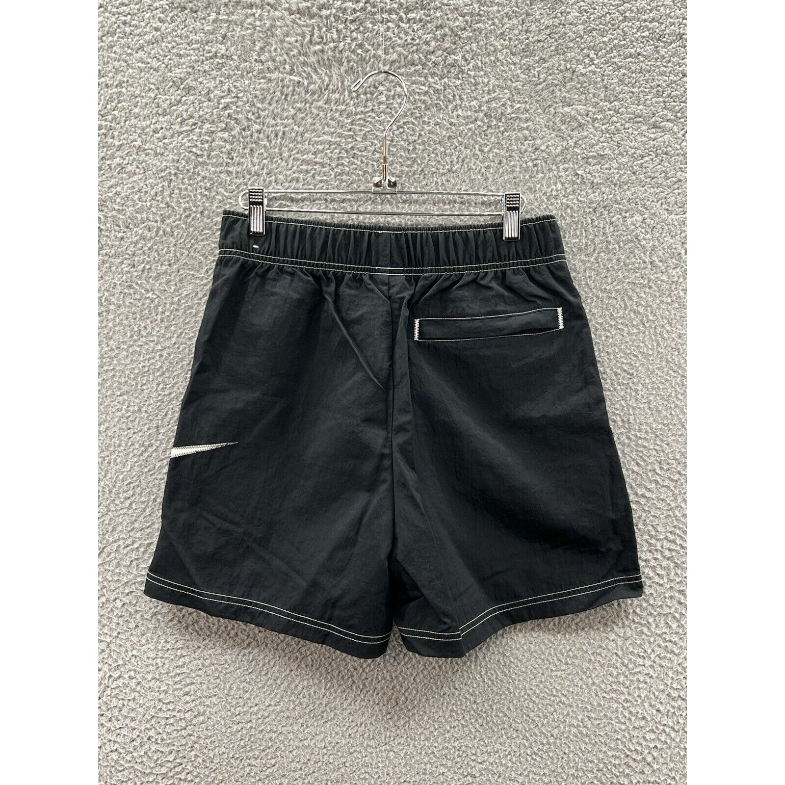 Nike Nike Swoosh Woven Easy Shorts Black Size Small DM6752-010 Size 24" / US 00 / IT 34 - 2 Thumbnail