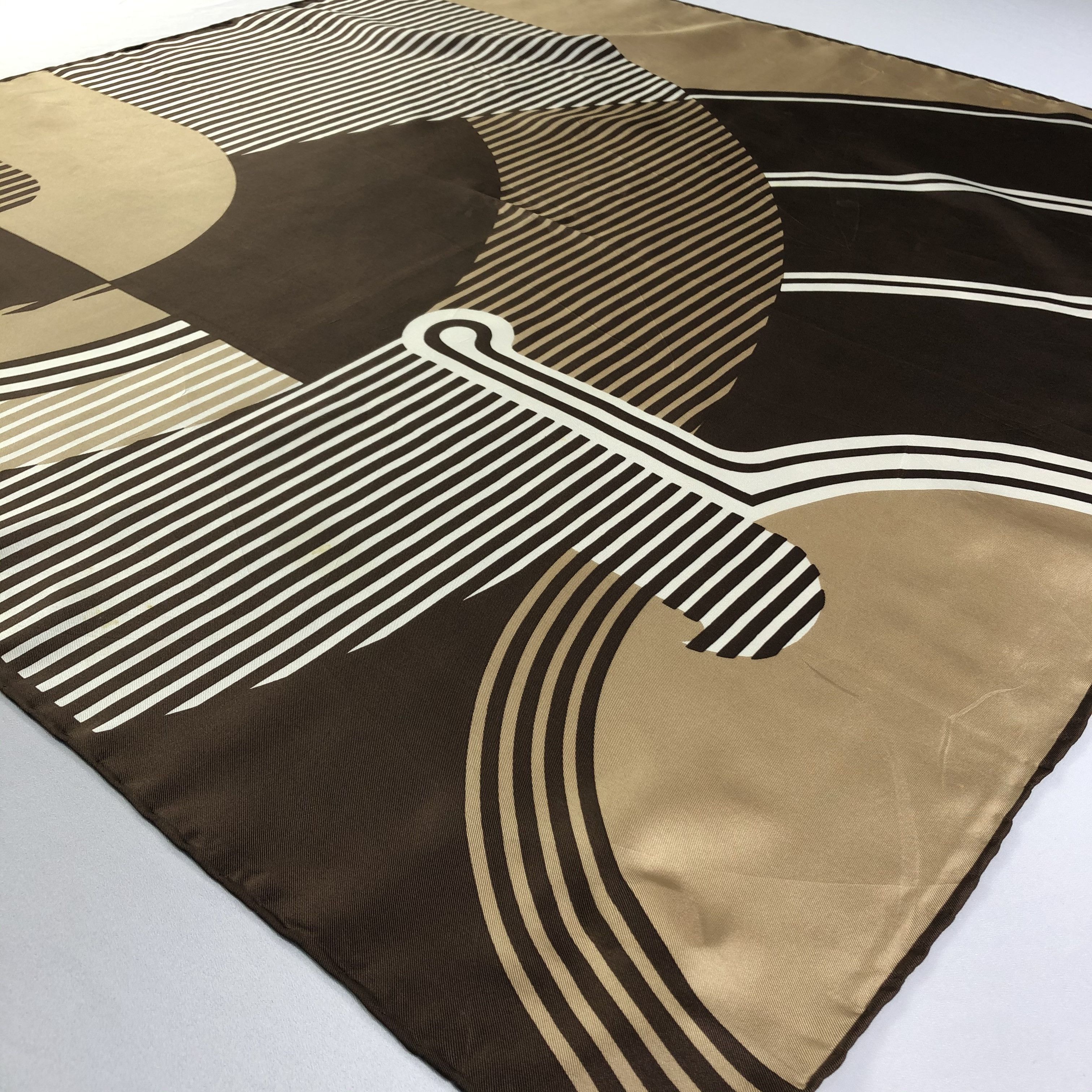 Vintage Vintage Silk Scarf Size ONE SIZE - 4 Thumbnail
