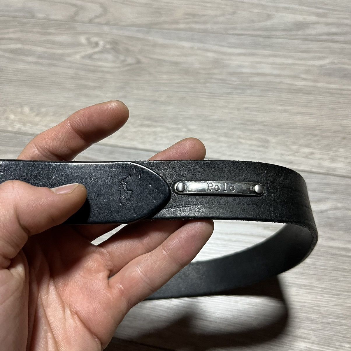 Polo Ralph Lauren Polo Ralph Lauren Black Belt Leather Size ONE SIZE - 4 Thumbnail