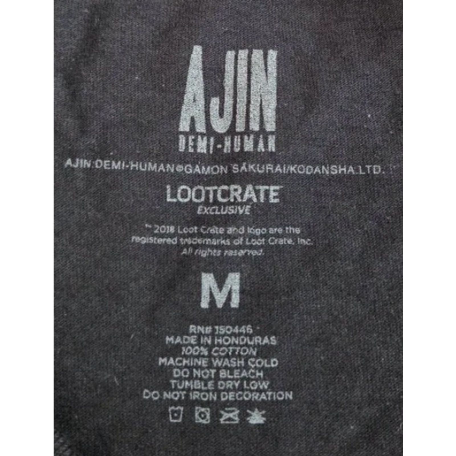 Vintage Lootcrate Mens T-Shirt Black Anime Short Sleeve Medium Regular Shirt Size US M / EU 48-50 / 2 - 5 Thumbnail