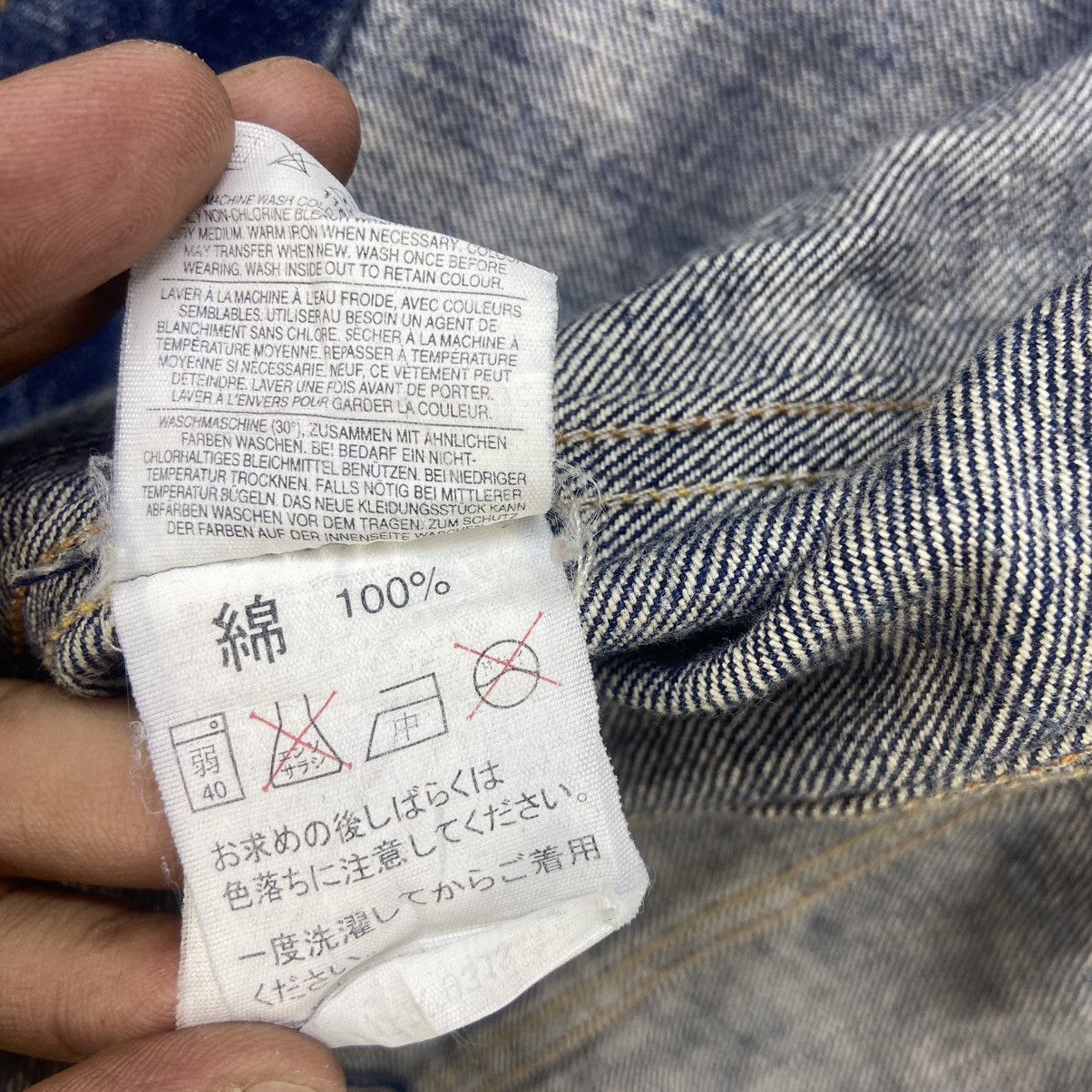 Gap × Vintage Made in Italy Gap Trucker Distressed Western Jacket Size US XS / EU 42 / 0 - 24 Thumbnail