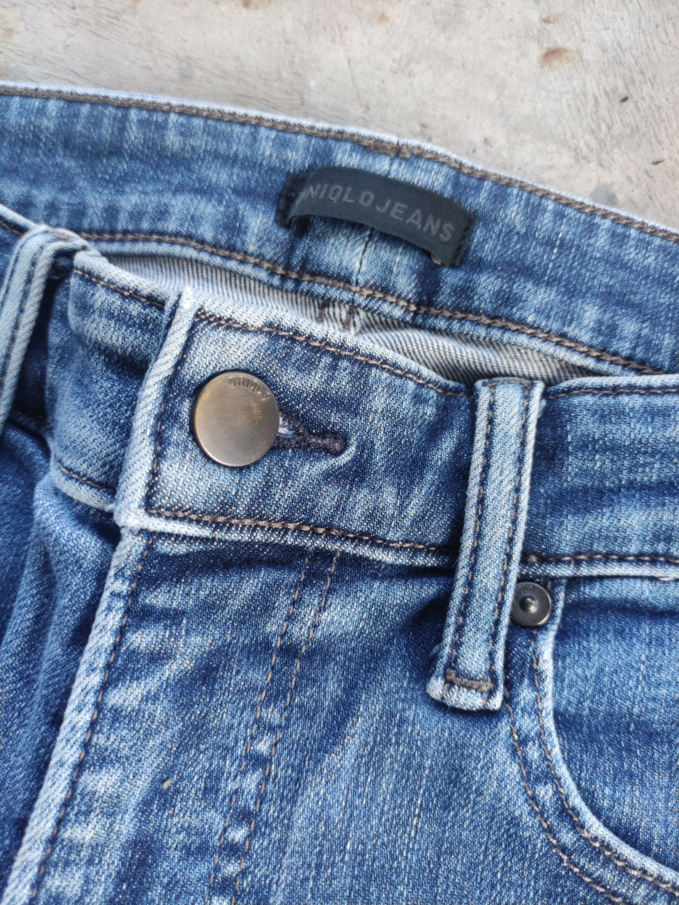 Japanese Brand Vintage Japanese Denim Distressed Faded Jean Size US 29 - 5 Thumbnail