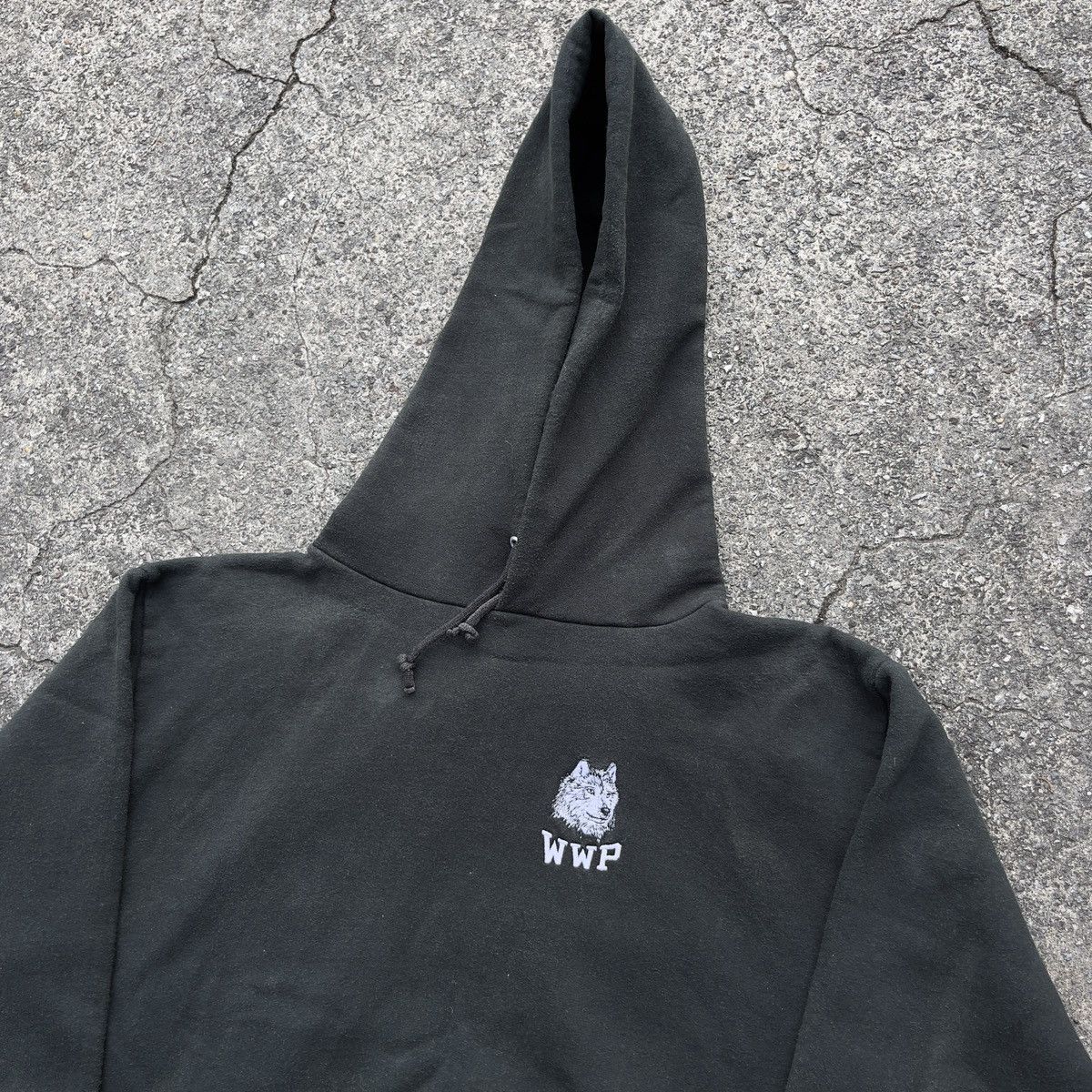 Jerzees × Vintage Vintage 90s Faded WSS HUSKY Jerzees Hoodie Size US S / EU 44-46 / 1 - 2 Thumbnail