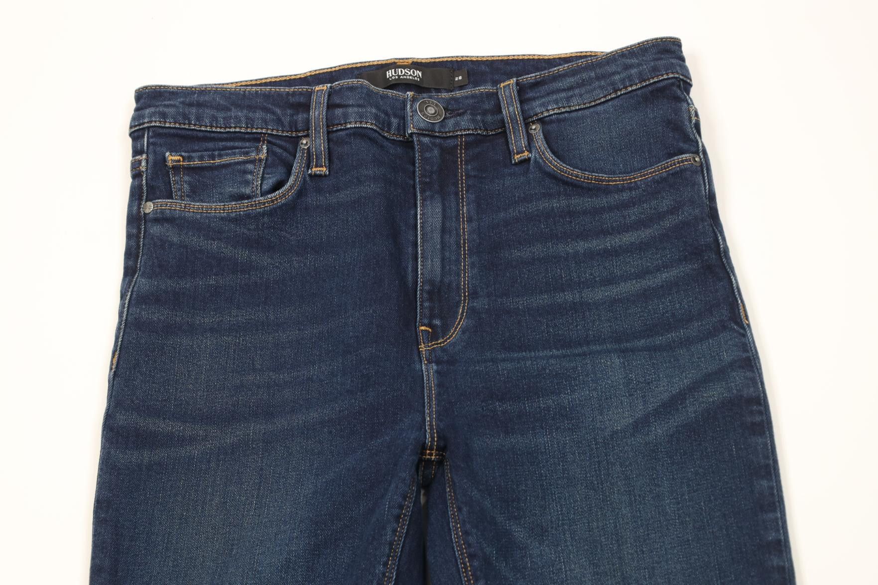 Vintage Hudson Jeans Stretch Barbara Super Skinny Leg Denim Jeans Size 28" / US 6 / IT 42 - 2 Thumbnail