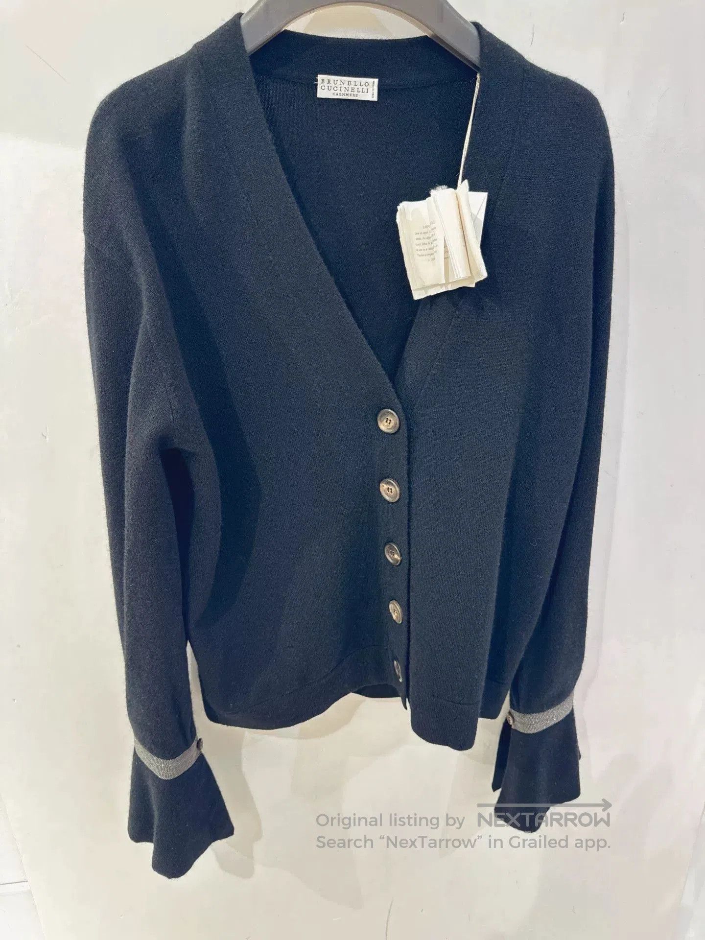 Brunello Cucinelli Brunello Cucinelli Cashmere Cardigan. Size US XS / EU 42 / 0 - 1 Thumbnail