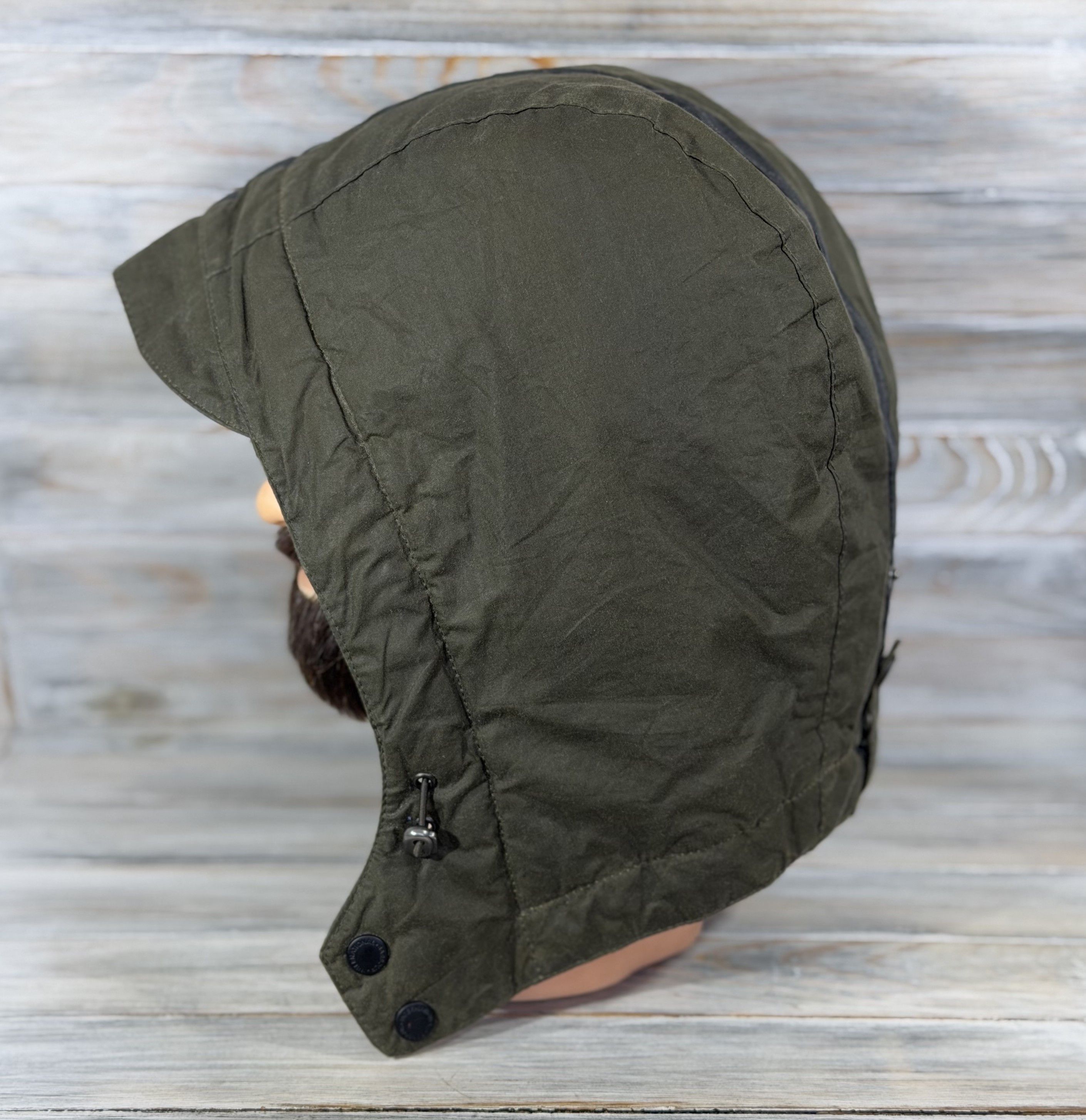 Barbour BARBOUR International Wax Hood For Waxed Cotton Jacket Size ONE SIZE - 9 Thumbnail