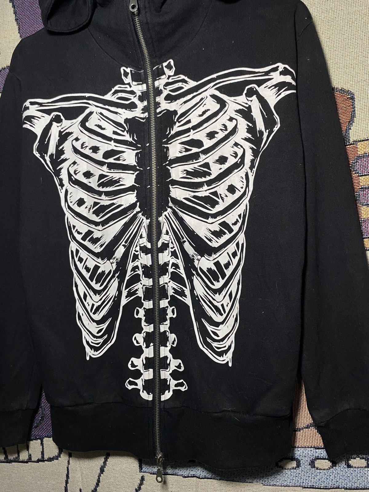 If Six Was Nine Glad News Skeleton Skull Punk Vintage If Six Was Nine Size US M / EU 48-50 / 2 - 2 Thumbnail