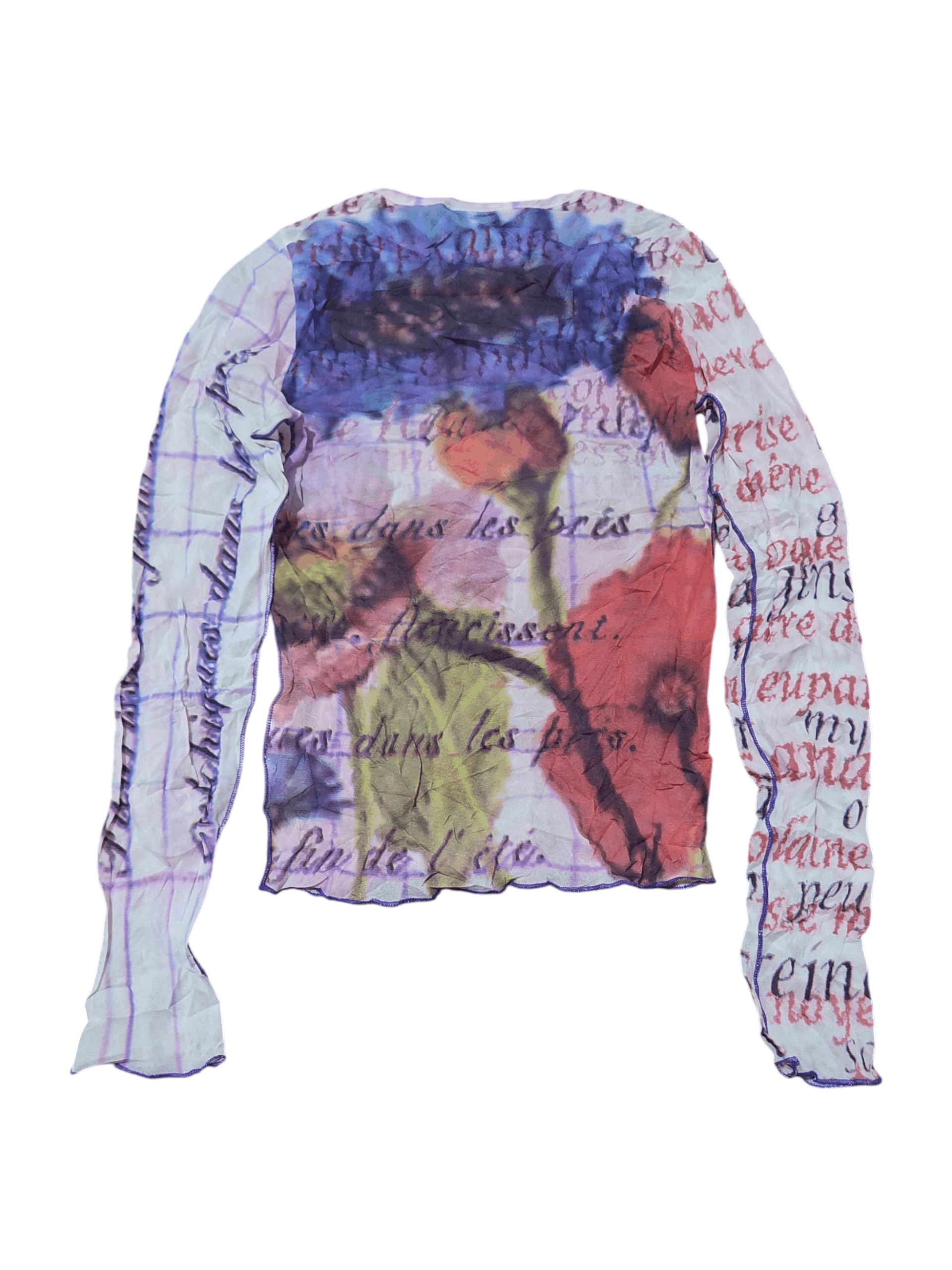 Cop Copine Vintage 90s Cop Copine Mesh LS Top Size S / US 4 / IT 40 - 1 Thumbnail
