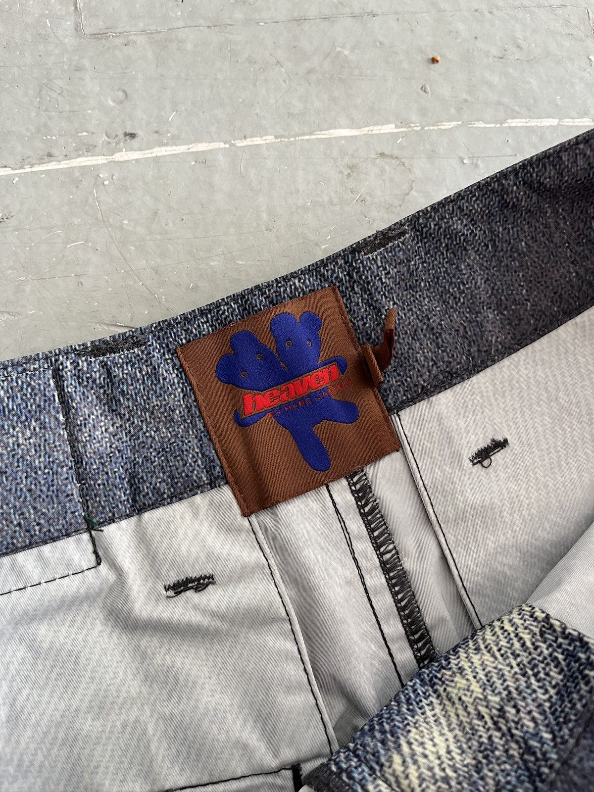 Heaven by Marc Jacobs Heaven by Marc Jacobs x Bladee Printed Denim Pants (unisex) Size US 28 / EU 44 - 16 Thumbnail