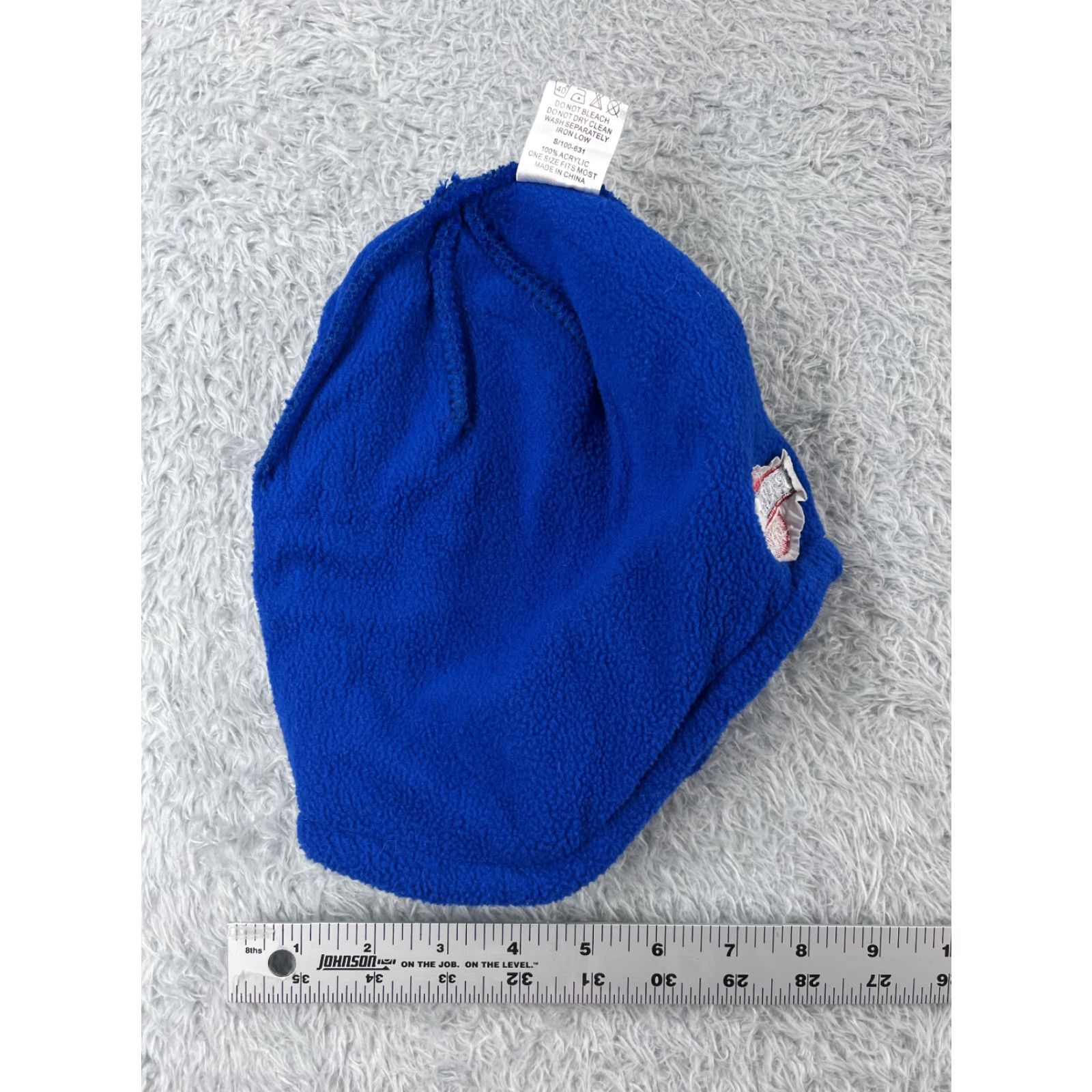 Vintage Park City 1884 Beanie Toque Adult One Size Blue Ear Flaps Knit Acrylic Utah Size US M / EU 48-50 / 2 - 7 Thumbnail
