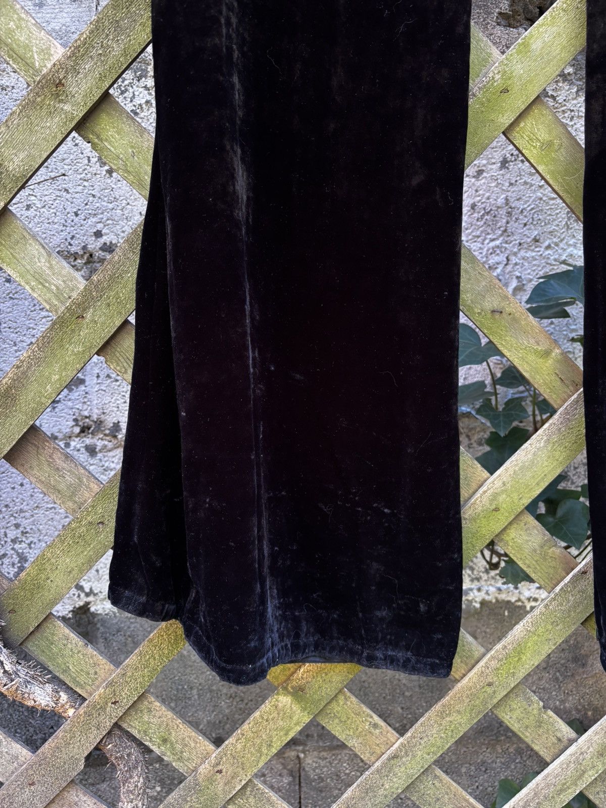 Rick Owens Rick Owens SS22 Strobe Velour Bolan Bootcut Pants Size US 32 / EU 48 - 9 Thumbnail