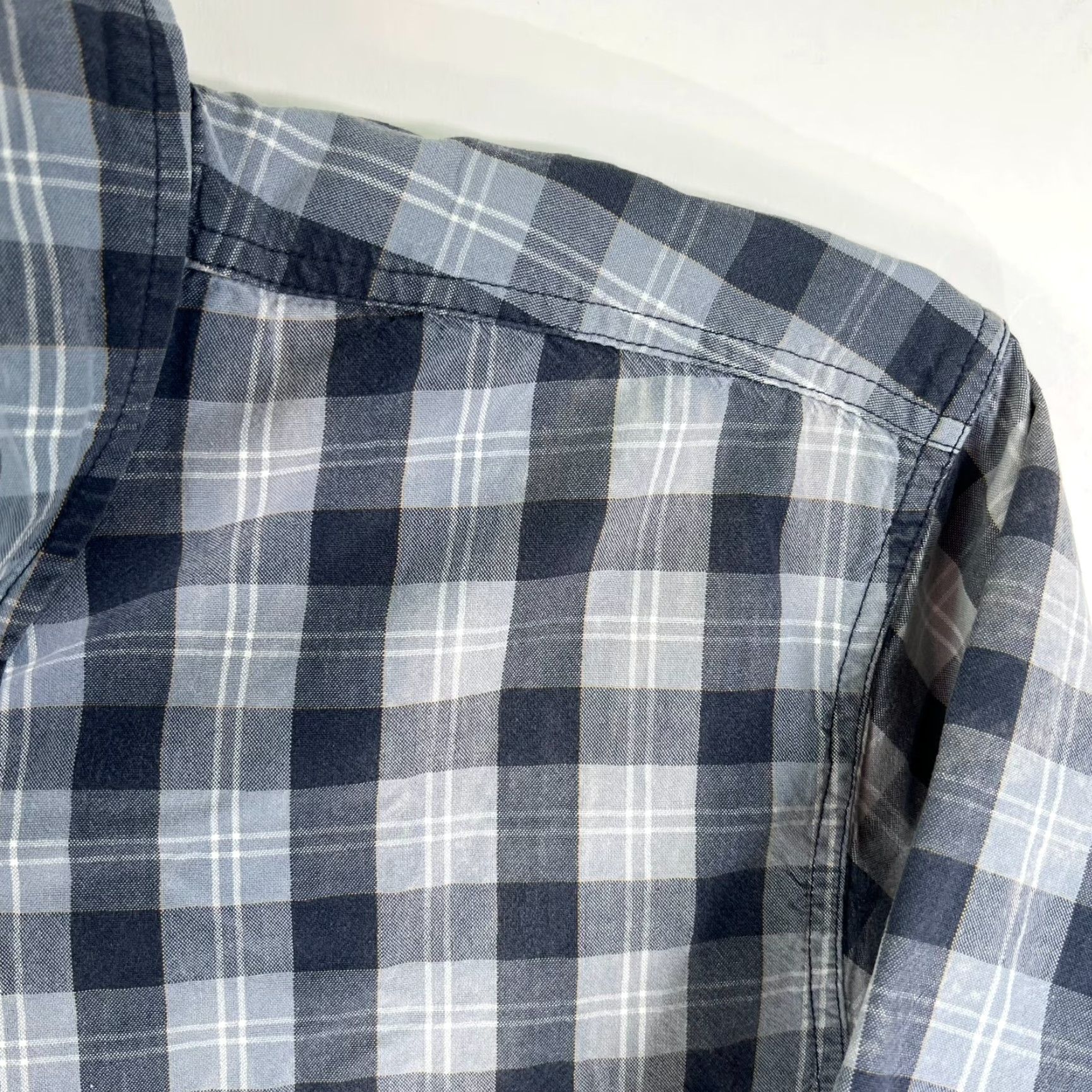 Carhartt Carhartt Relaxed Fit Plaid Casual Button Shirt Mens XL Gray Short Sleeve Size US XL / EU 56 / 4 - 2 Thumbnail