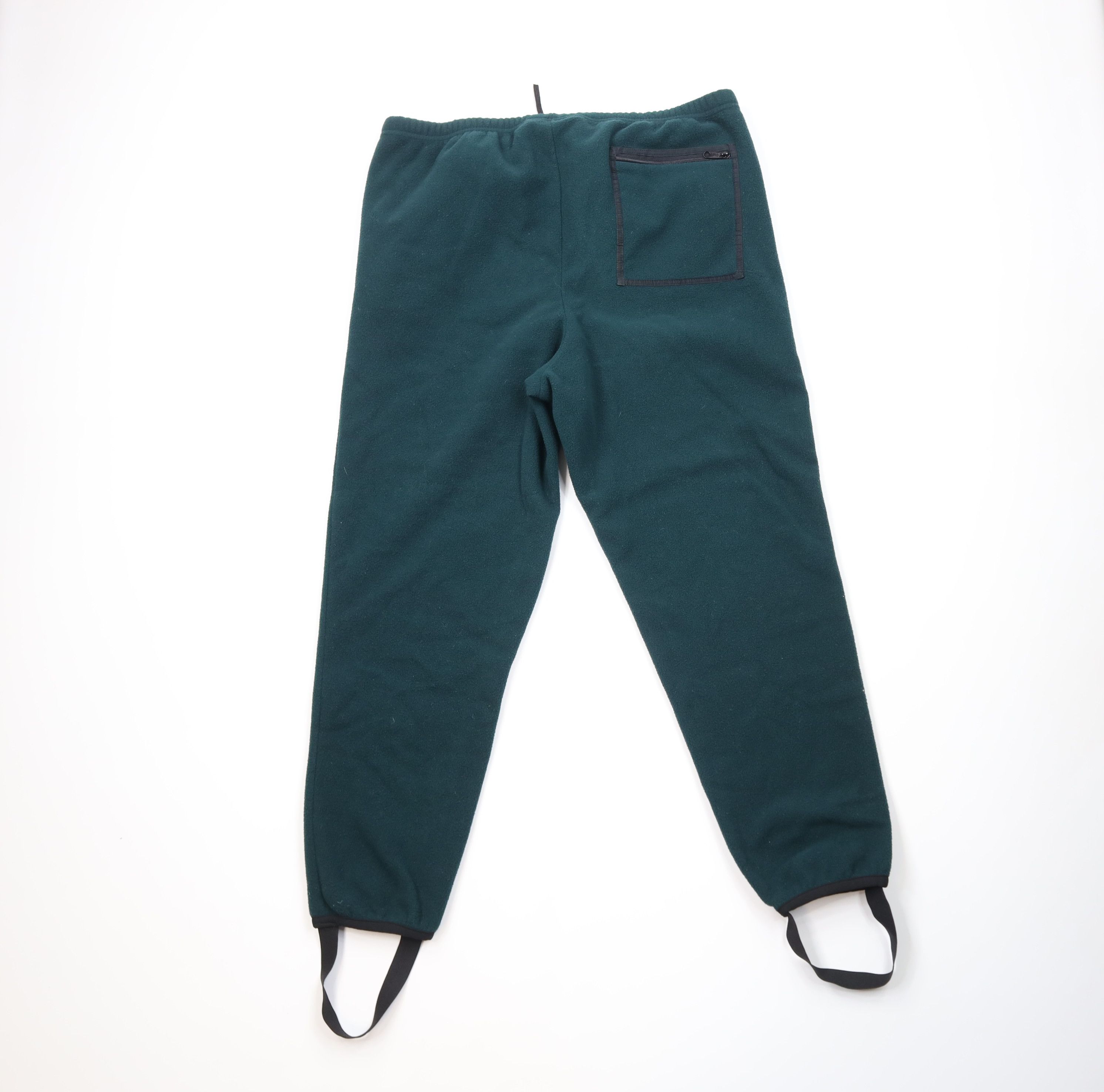 Vintage Vintage 90s Streetwear Stirrup Fleece Sweatpants Joggers USA Size US 40 / EU 56 - 7 Thumbnail