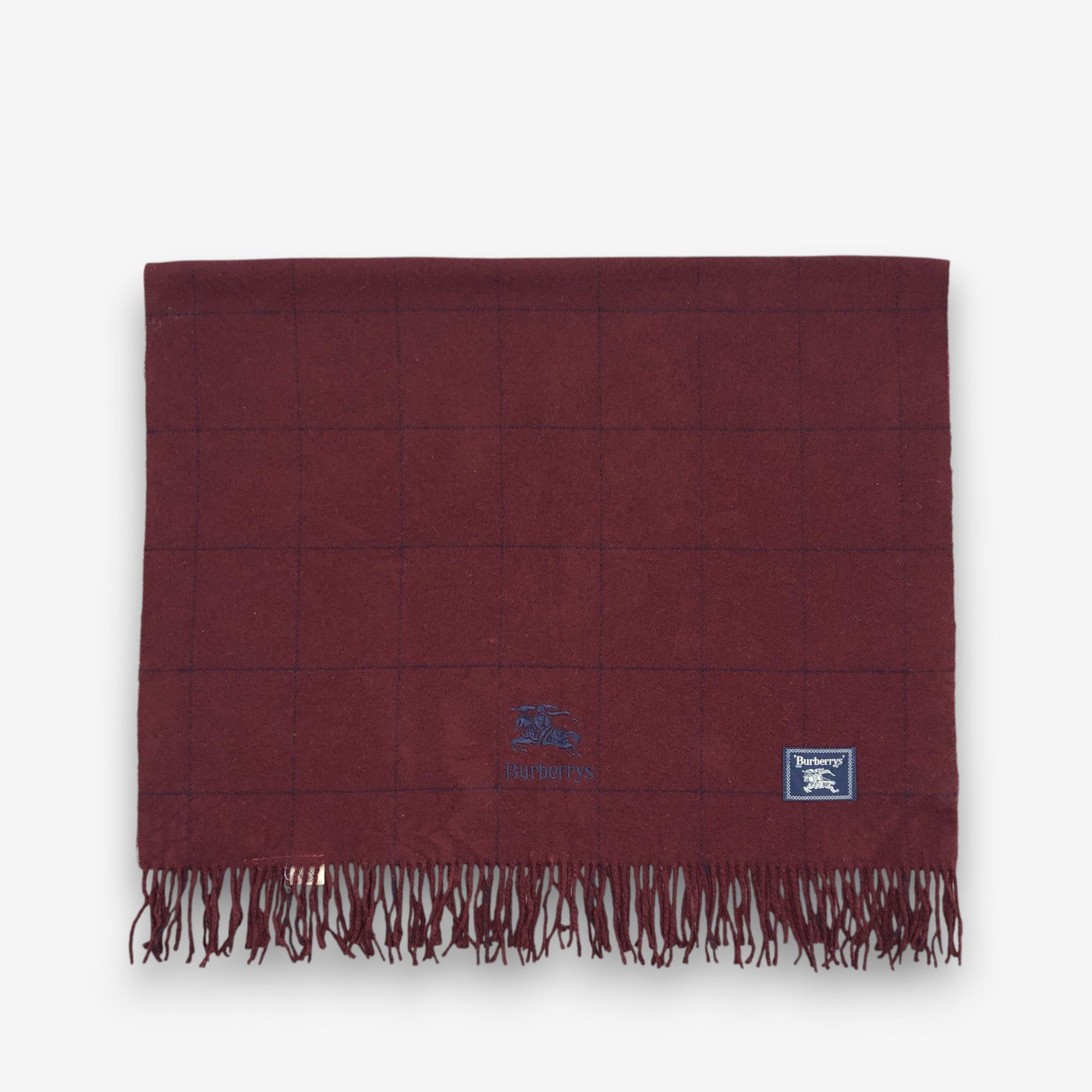 Burberry Vintage Burberry Scarf Muffler Wool Stole Shawls Scarves Size ONE SIZE - 4 Thumbnail