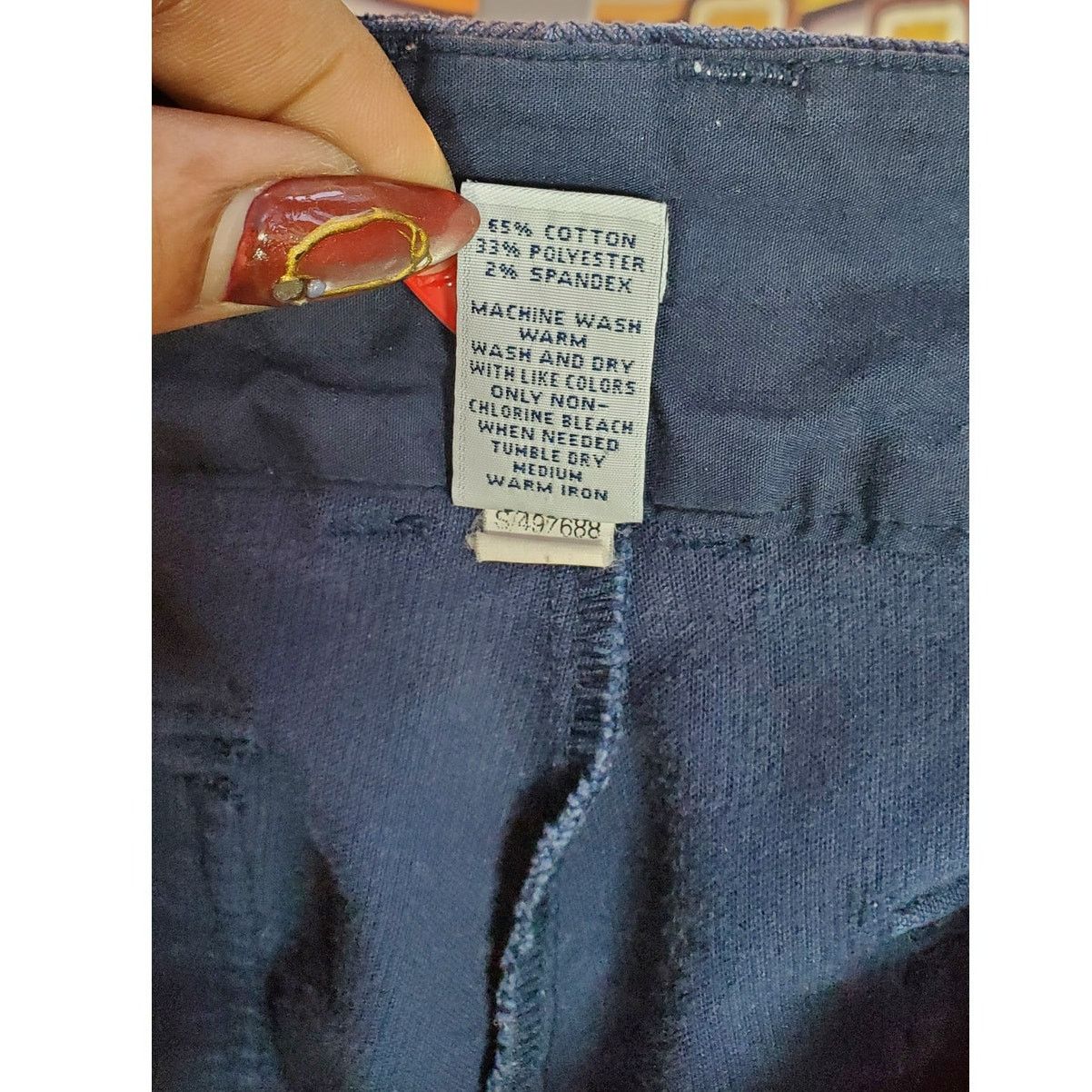 Gap Gap Blue Stretch Denim Pants High Rise Size 4 Size 27" / US 4 / IT 40 - 5 Thumbnail