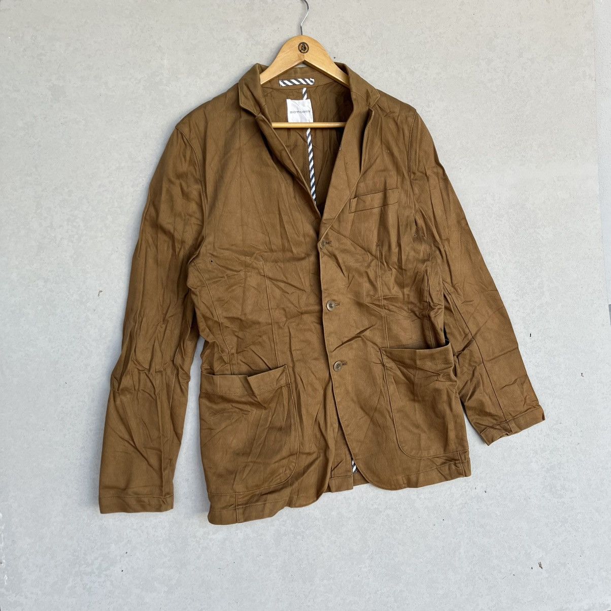 Other Vintage Boycott Brown Jacket With Pockets Pullover Size L Size US L / EU 52-54 / 3 - 3 Thumbnail