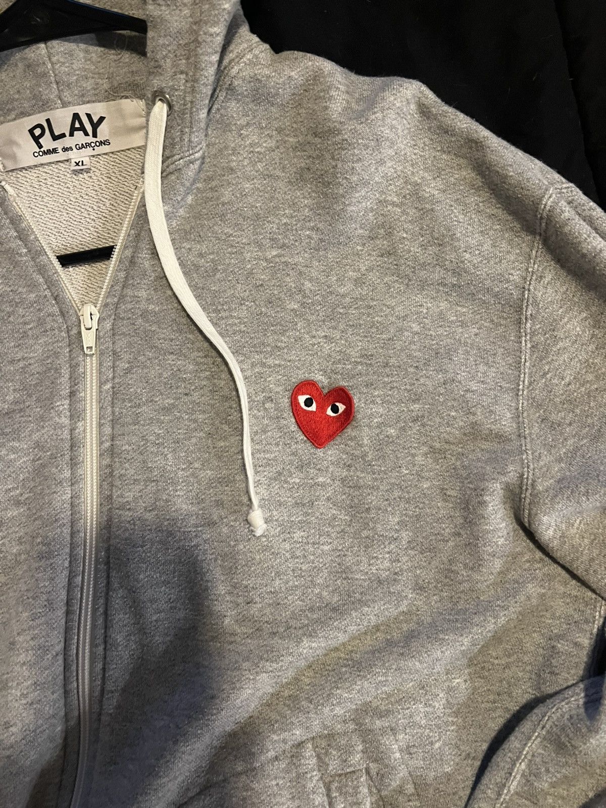 CDG by Comme des Garcons CDG Play Gray Sweatshirt Size US XL / EU 56 / 4 - 3 Thumbnail