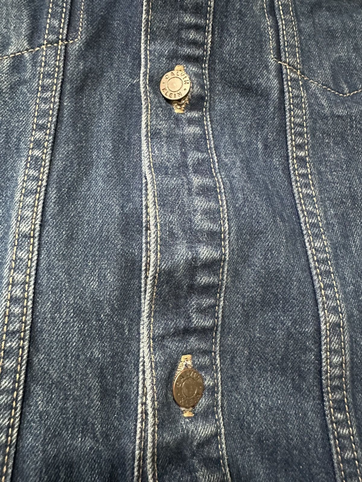 Calvin Klein Denim vest women size 20 Size 3XL / US 20-22 - 10 Thumbnail
