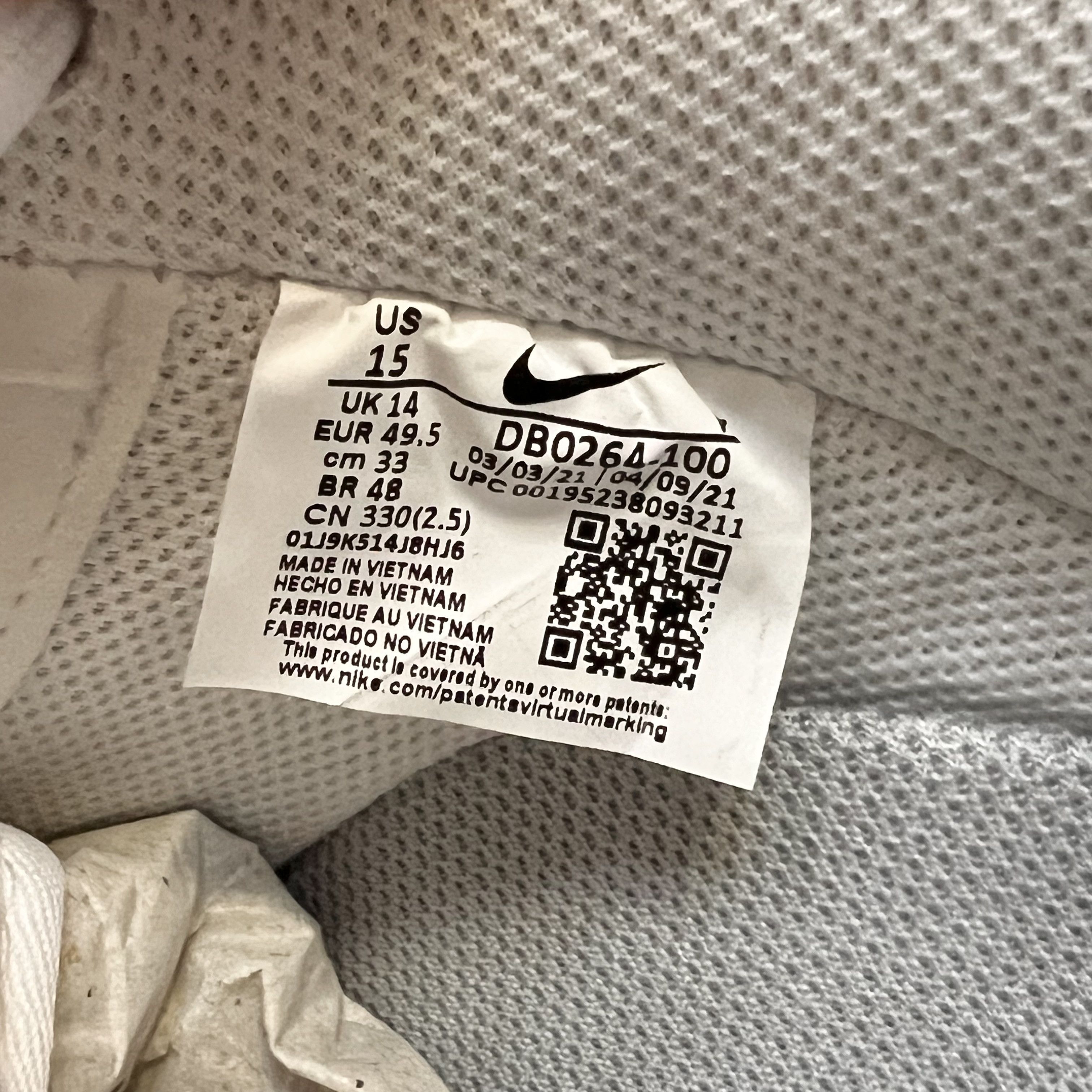 Nike Nike Air Force 1 Low Sports Specialties White / Court Purple Size US 15 / EU 48 - 8 Thumbnail