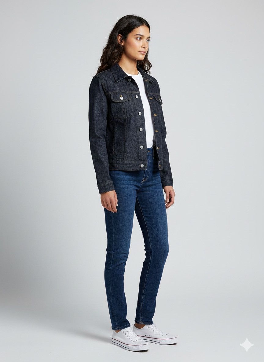 Yohji Yamamoto 🔥Inéd Jeans Yohji Yamamoto Denim Jacket Size S / US 4 / IT 40 - 1 Thumbnail