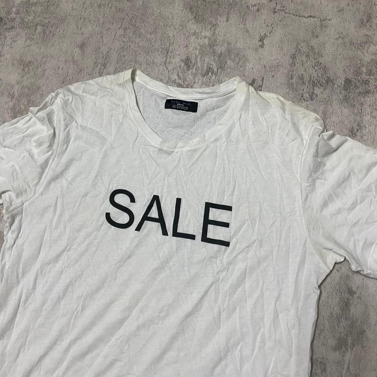 Other White and black cotton t-shirt with a relaxed fit Size US S / EU 44-46 / 1 - 2 Thumbnail