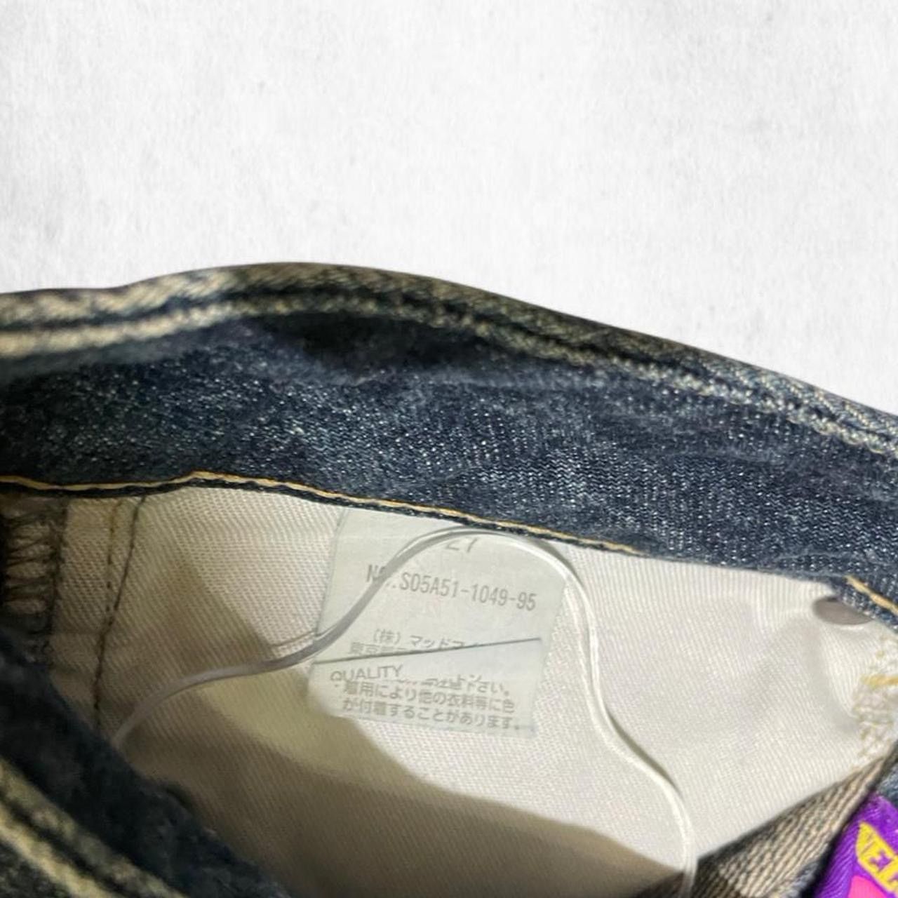 SLY Japanese SLY purple tag Low rise bootcut jeans with a unique Size 28" / US 6 / IT 42 - 8 Thumbnail