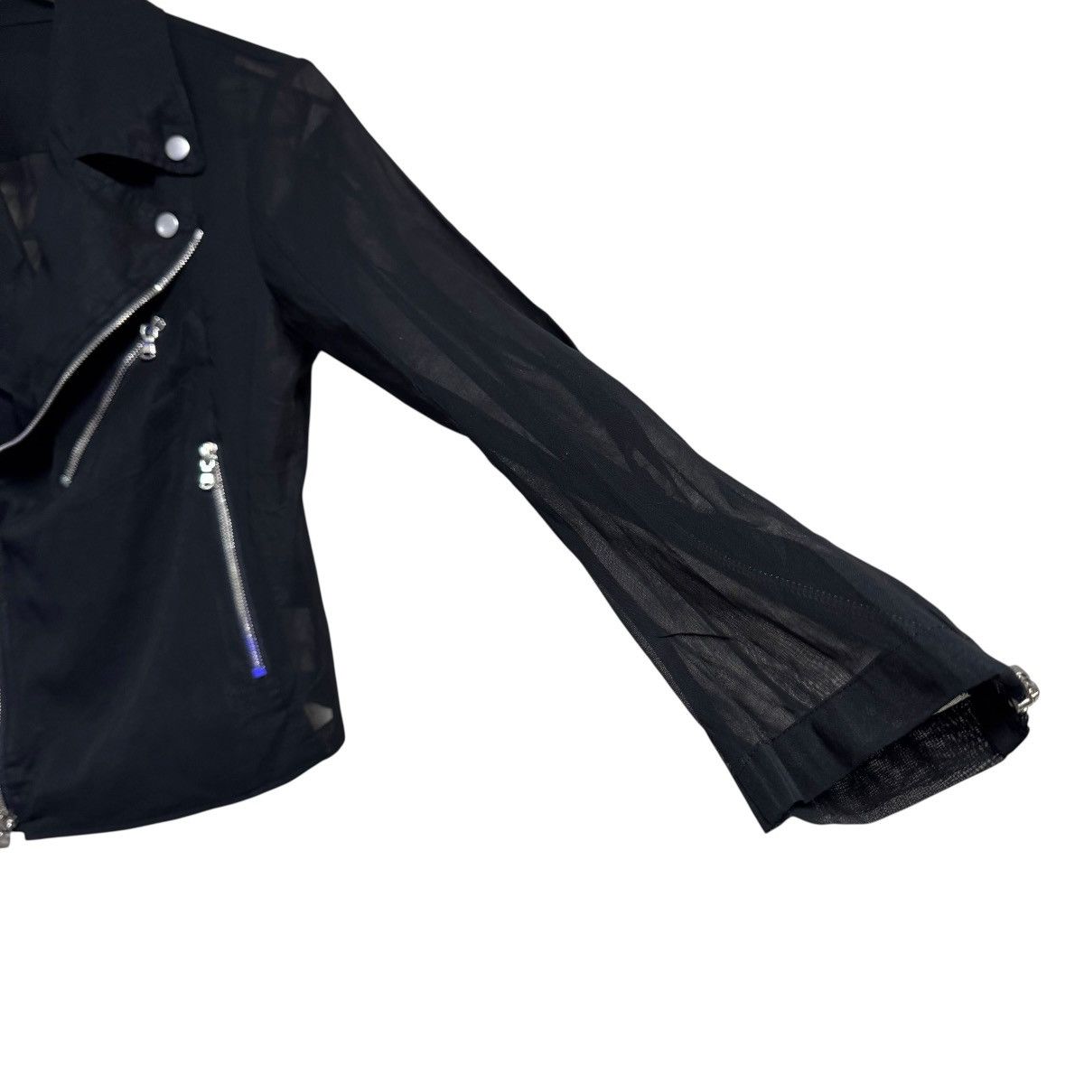 Bajra Bajra Cropped Jacket Transparent Julius Rickowens Size L / US 10 / IT 46 - 4 Thumbnail