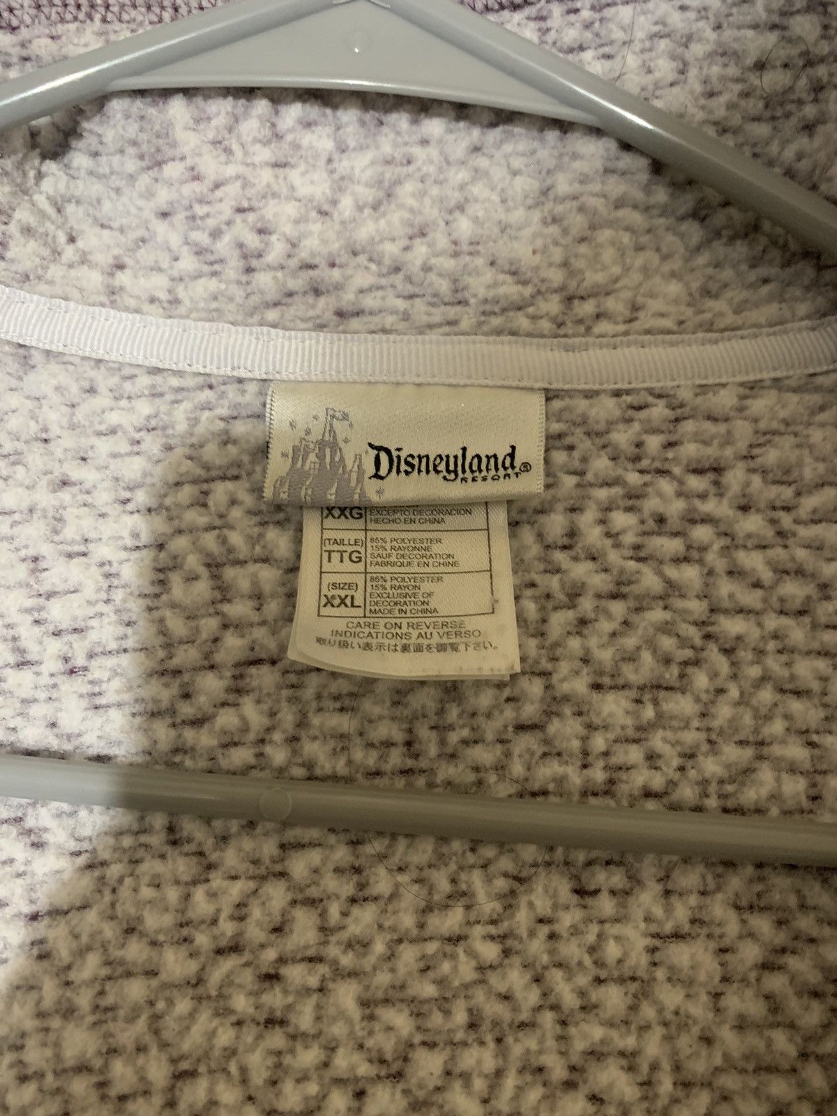 Disney Vintage Tinkerbell Disney Fleece Jacket Size US XXL / EU 58 / 5 - 2 Thumbnail