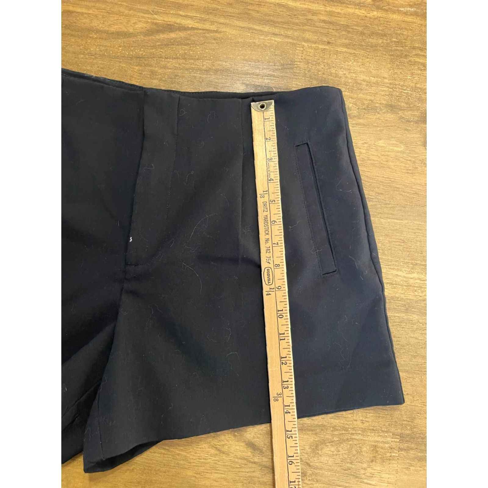 Vintage A New Day Shorts Womens Size 16 Black Stretch Pockets Casual Travel Regular Fit Size 38" / US 16 / IT 52 - 6 Thumbnail
