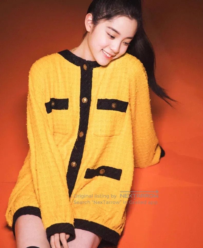 Gucci Gucci Yellow cotton round-neck single-breasted long-sleeve Size XS / US 0-2 / IT 36-38 - 8 Thumbnail