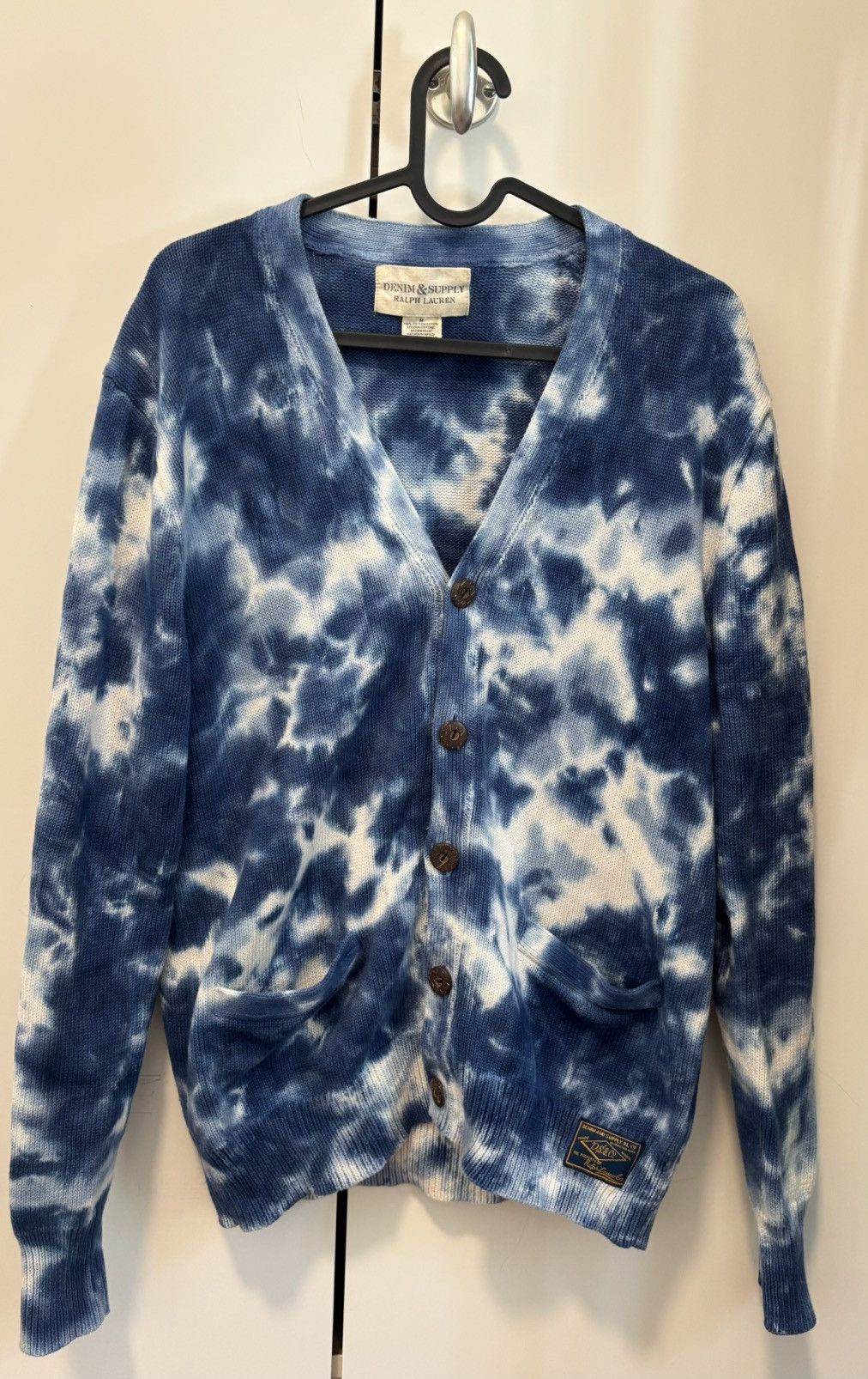 Ralph Lauren Ralph Lauren Denim & Supply Strickjacke Tie-Dye Blau M Size US M / EU 48-50 / 2 - 1 Thumbnail