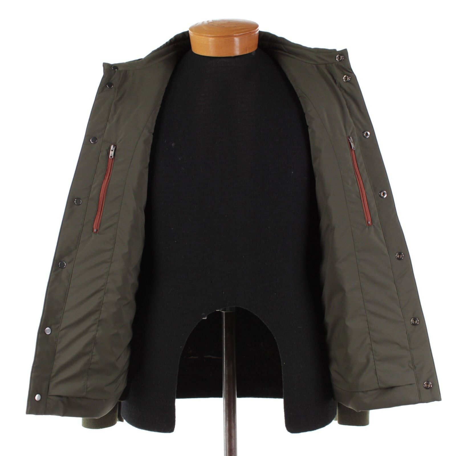 Luciano Barbera Luciano Barbera Jacket Size M US In Green Polyester & Wool Size US M / EU 48-50 / 2 - 7 Thumbnail
