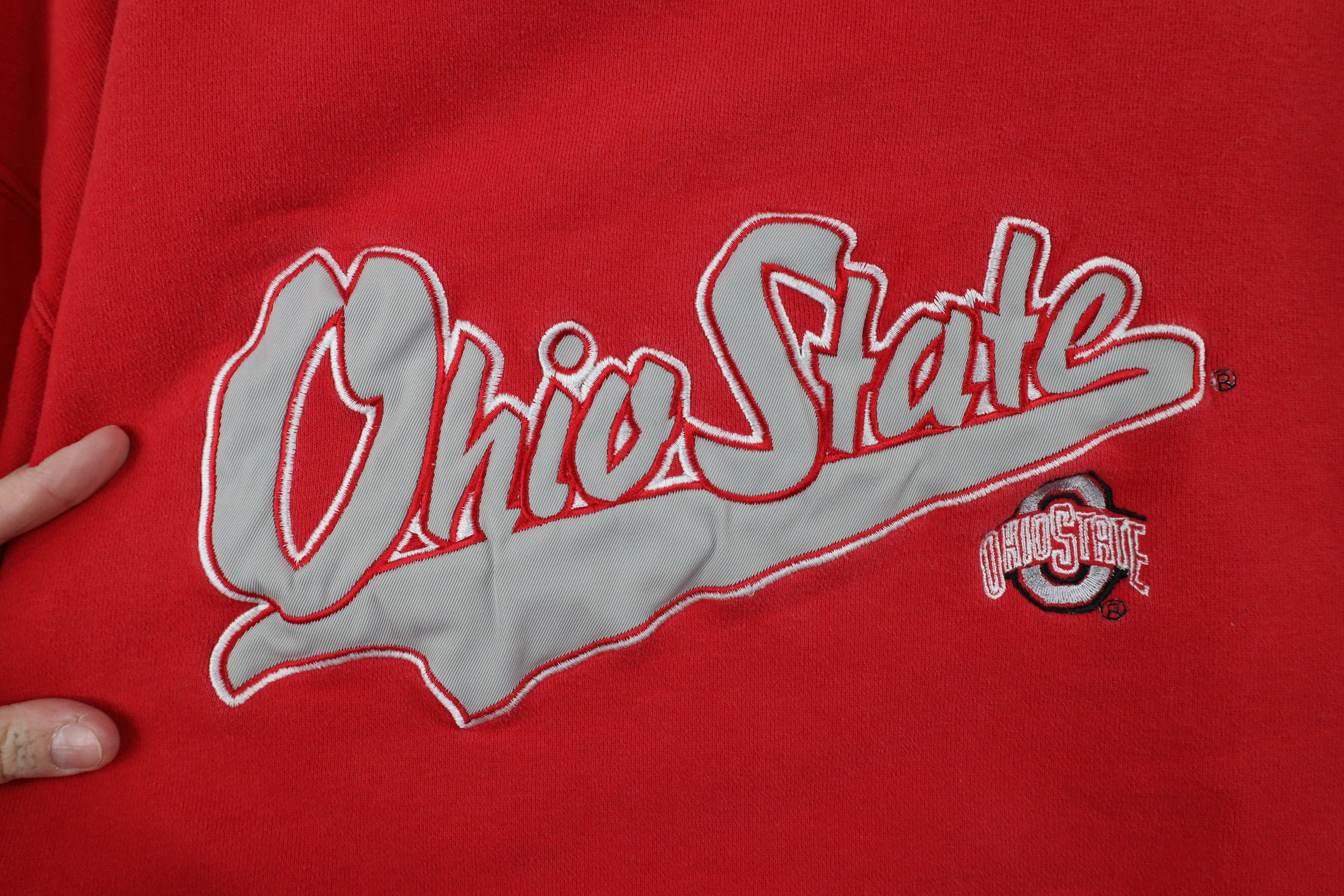 Vintage Vintage 90s Spell Script Ohio State University Sweatshirt Size US M / EU 48-50 / 2 - 4 Thumbnail