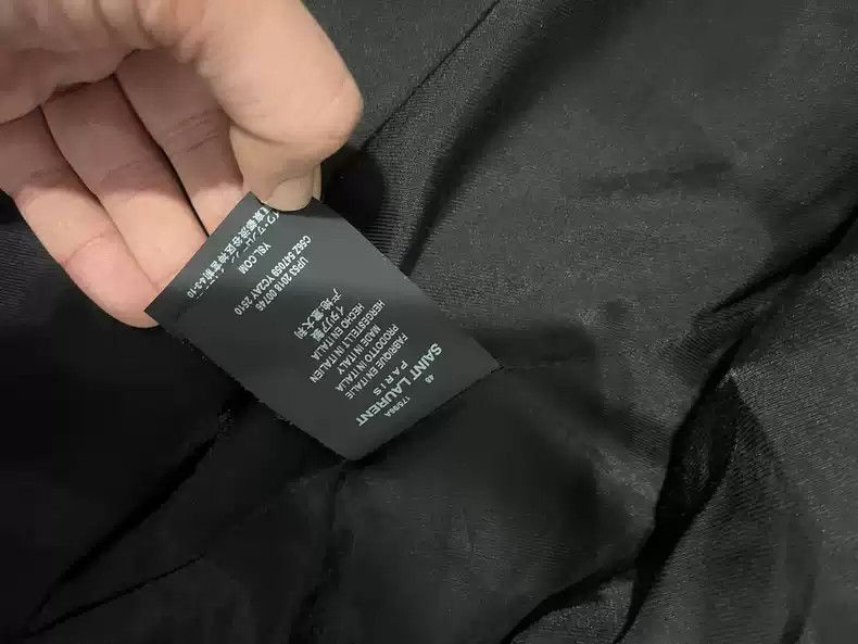 Saint Laurent Paris Saint Laurent Double breasted distressed suede jacket-2506 Size US M / EU 48-50 / 2 - 4 Thumbnail